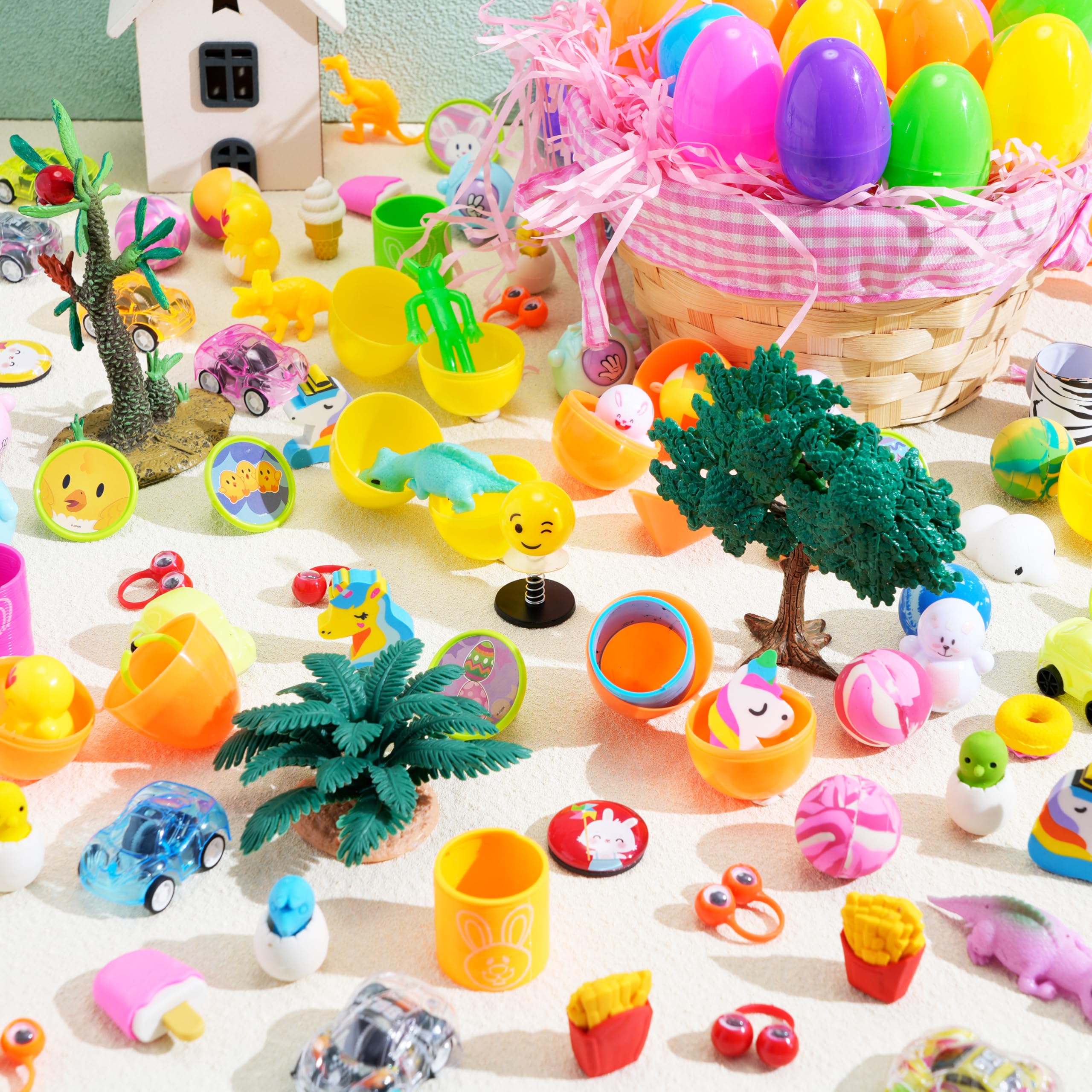 Foto 8 pulgar | Huevos De Pascua Precargados Joyin, 160 Unidades, Con Varios Juguetes - Venta Internacional.