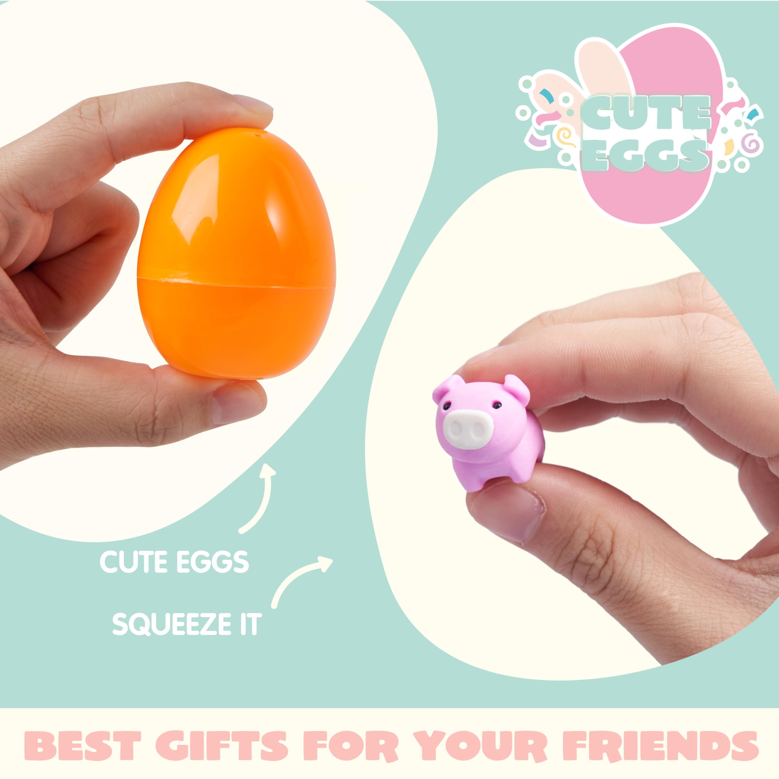 Foto 5 pulgar | Huevos De Pascua Precargados Joyin, 100 Unidades Con Varios Juguetes Y Pegatinas - Venta Internacional.