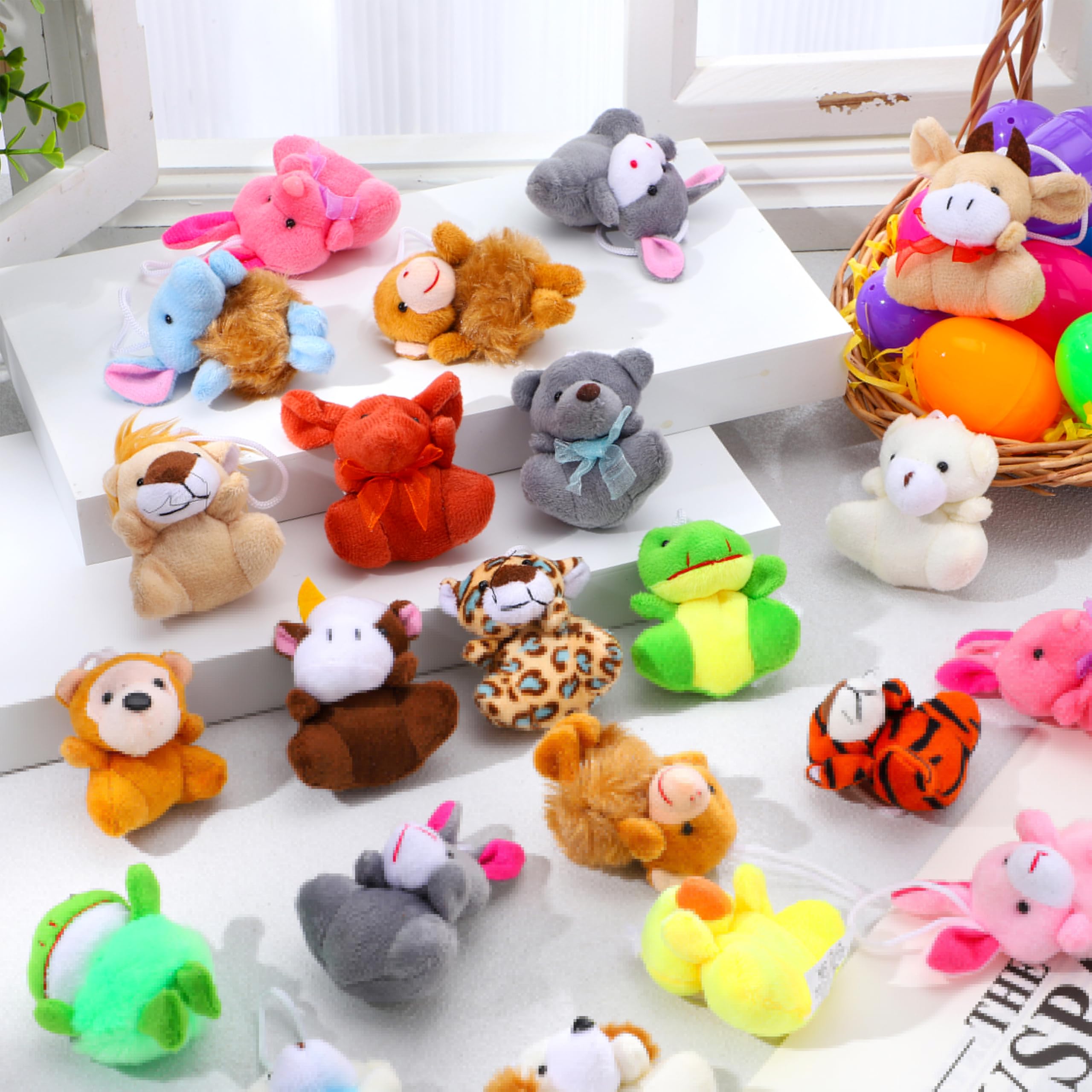 Foto 6 pulgar | Huevos De Pascua Rellenos Con Juguetes De Animales De Peluche, 48 Piezas Joyin - Venta Internacional.