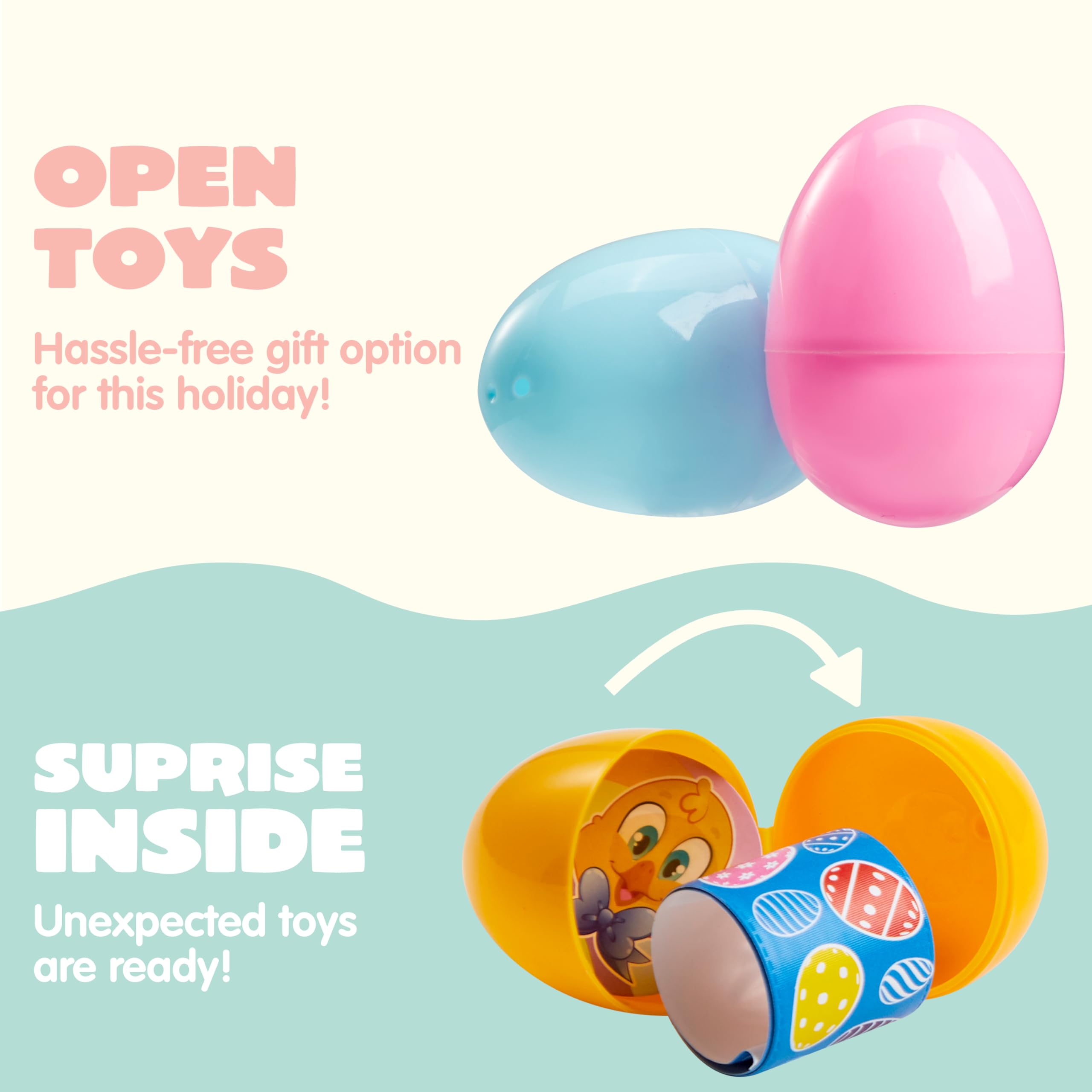 Foto 5 pulgar | Huevos De Pascua Precargados Joyin, 60 Unidades, Con Varios Juguetes - Venta Internacional.