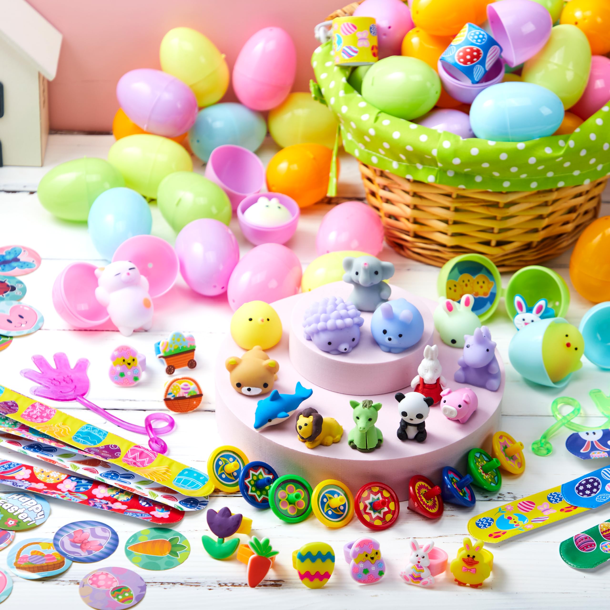 Foto 7 pulgar | Huevos De Pascua Precargados Joyin, 60 Unidades, Con Varios Juguetes - Venta Internacional.