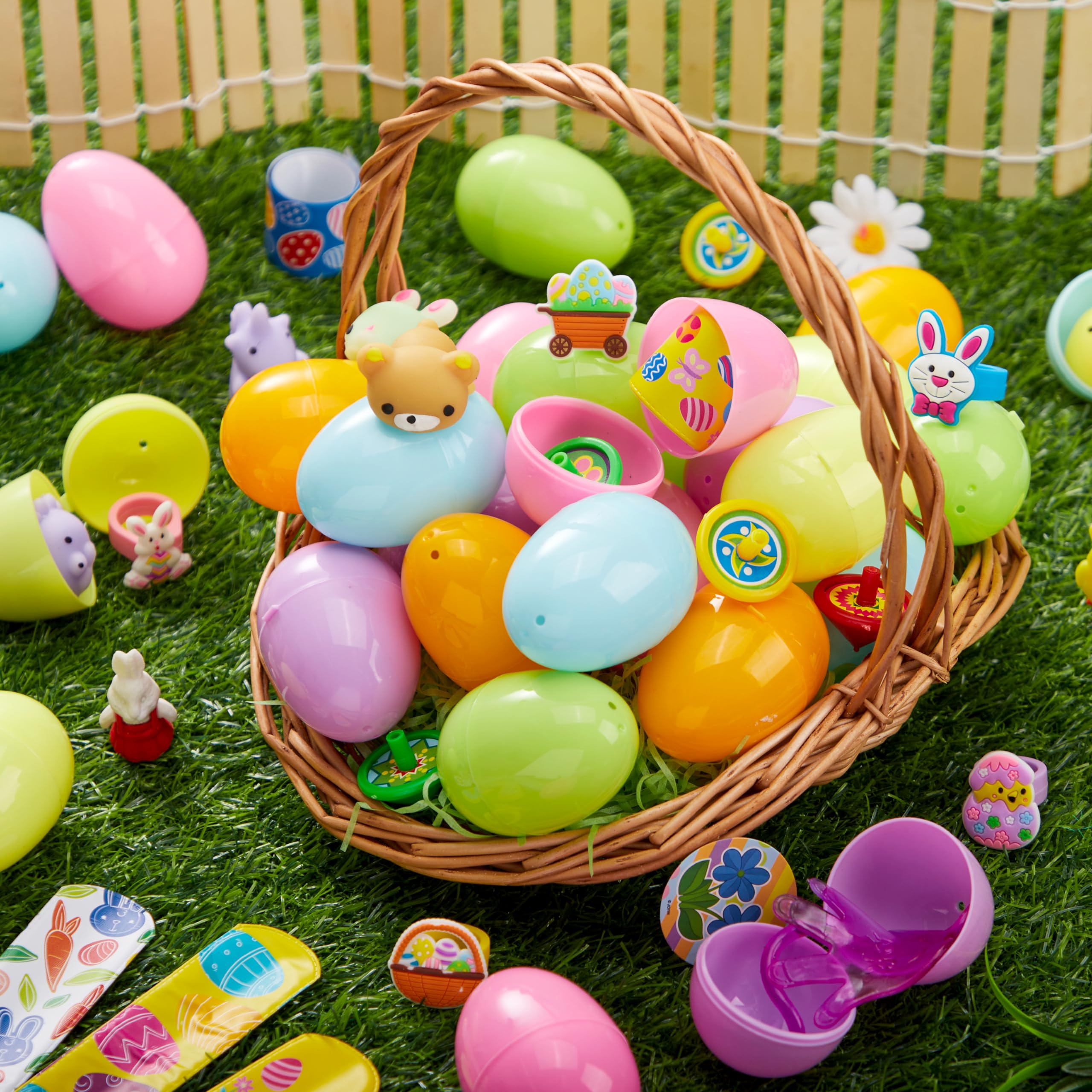 Foto 8 pulgar | Huevos De Pascua Precargados Joyin, 60 Unidades, Con Varios Juguetes - Venta Internacional.
