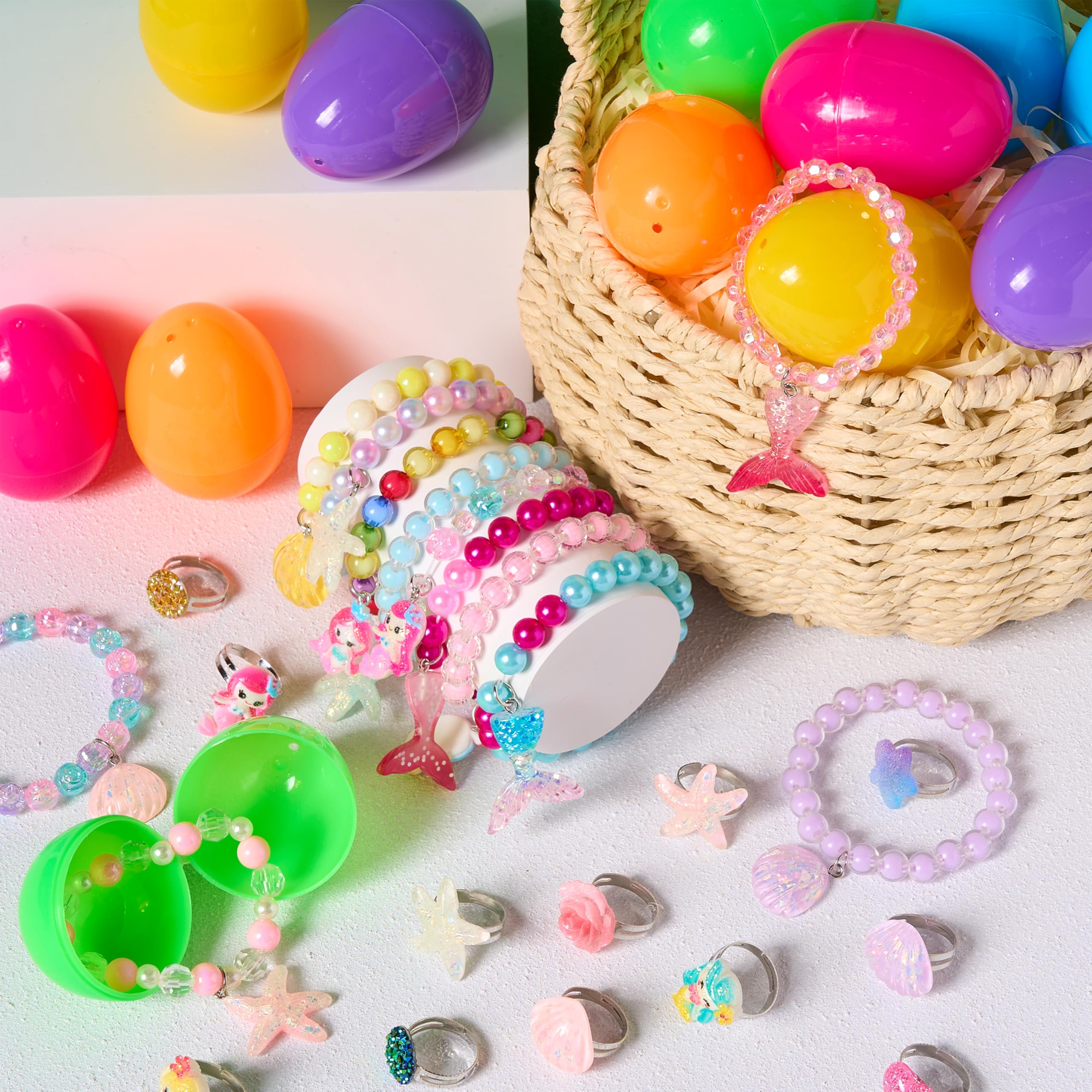 Foto 5 pulgar | Huevos De Pascua Prellenados Joyin, Paquete De 12, Con Pulseras Y Anillos - Venta Internacional.
