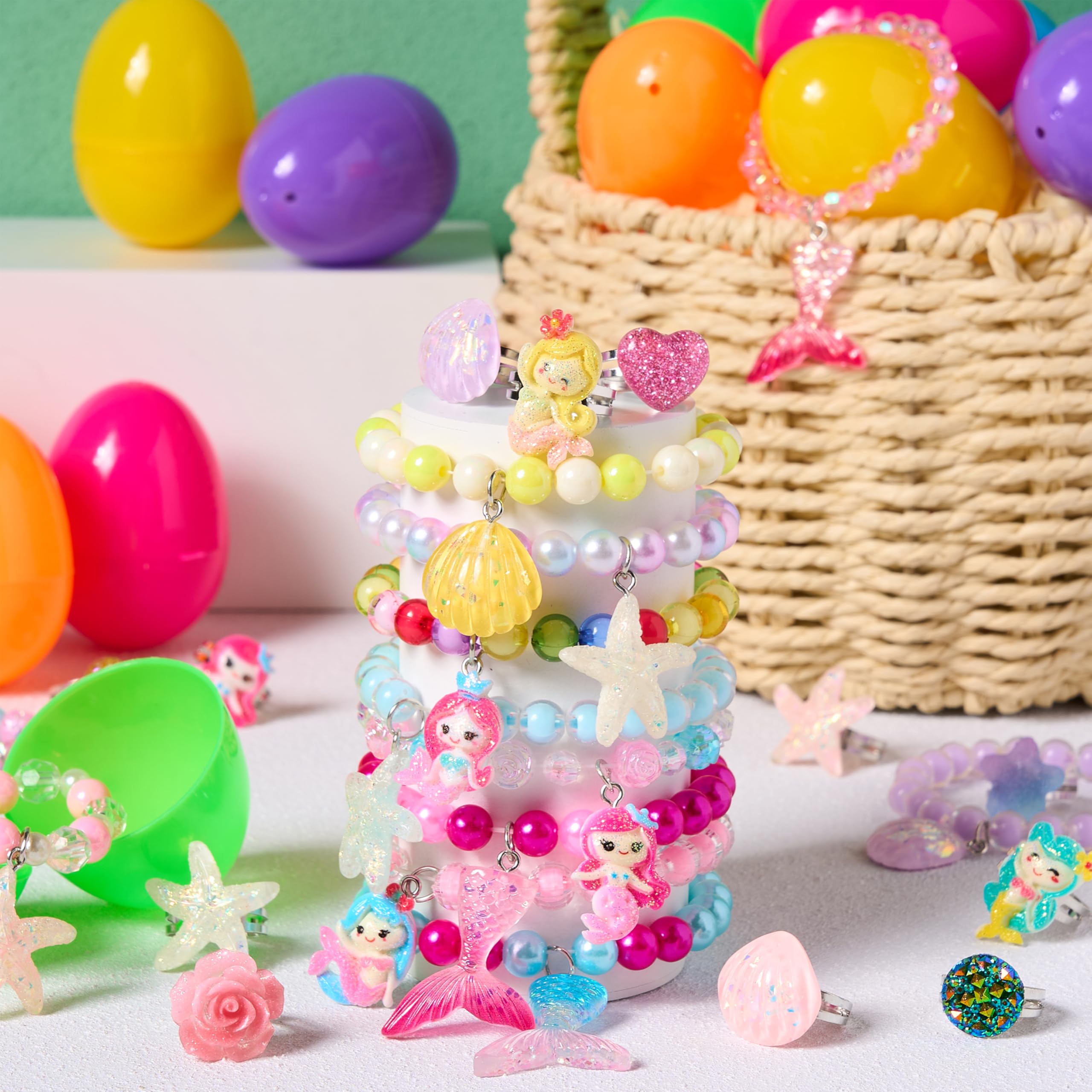 Foto 7 pulgar | Huevos De Pascua Prellenados Joyin, Paquete De 12, Con Pulseras Y Anillos - Venta Internacional.