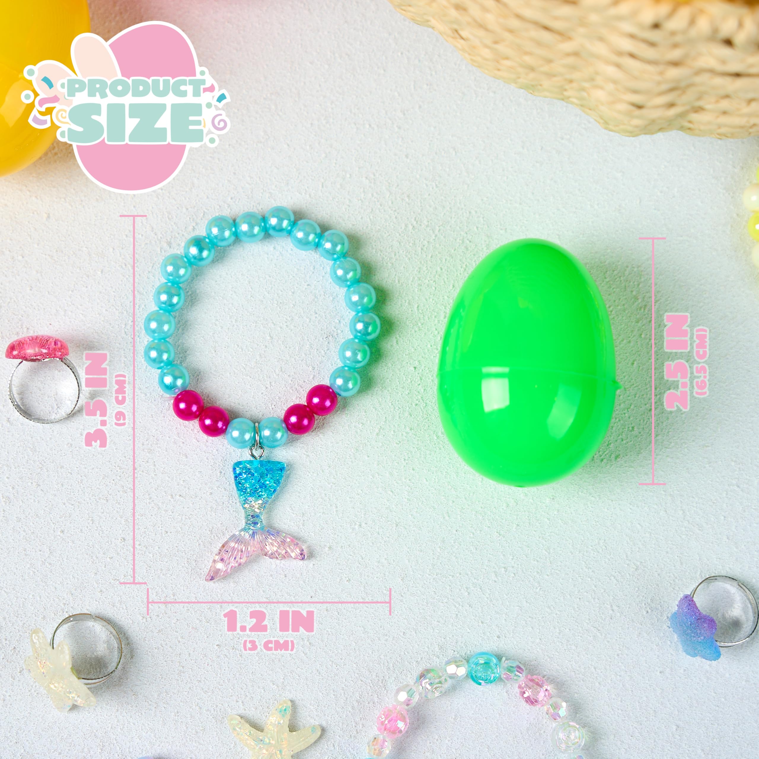 Foto 7 | Huevos De Pascua Prellenados Joyin, Paquete De 12, Con Pulseras Y Anillos - Venta Internacional.