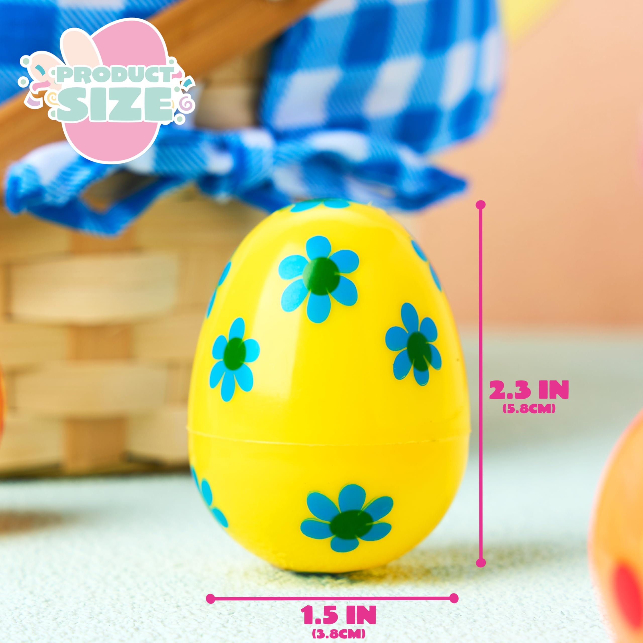 Foto 7 pulgar | Huevos De Pascua De Plástico Joyin, 200 Unidades, 5,8 Cm De Alto, Con 6 Colores - Venta Internacional.