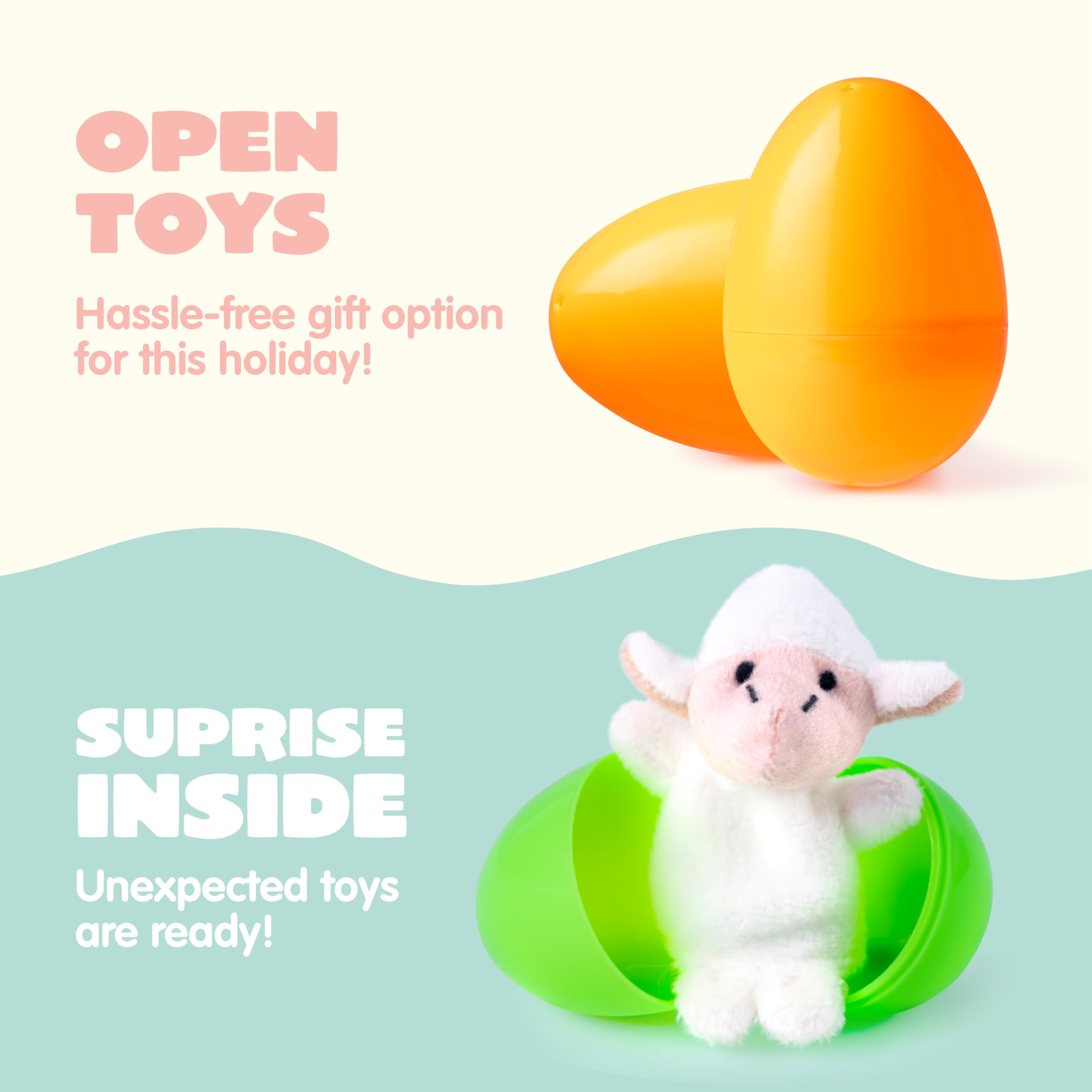 Foto 5 pulgar | Huevos De Pascua Rellenos Con Marionetas De Animales, 36 Unidades Para Niños - Venta Internacional.