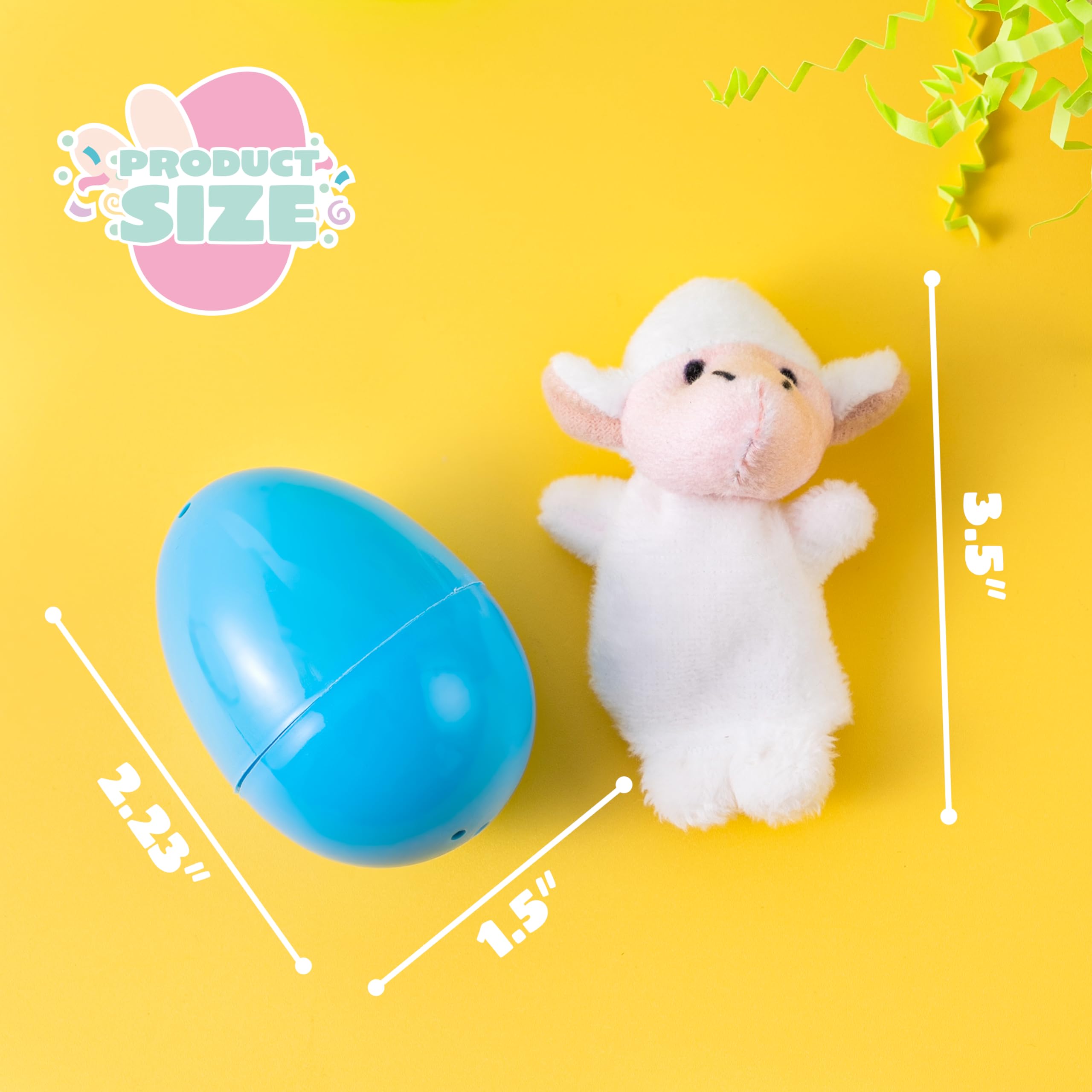 Foto 6 pulgar | Huevos De Pascua Rellenos Con Marionetas De Animales, 36 Unidades Para Niños - Venta Internacional.