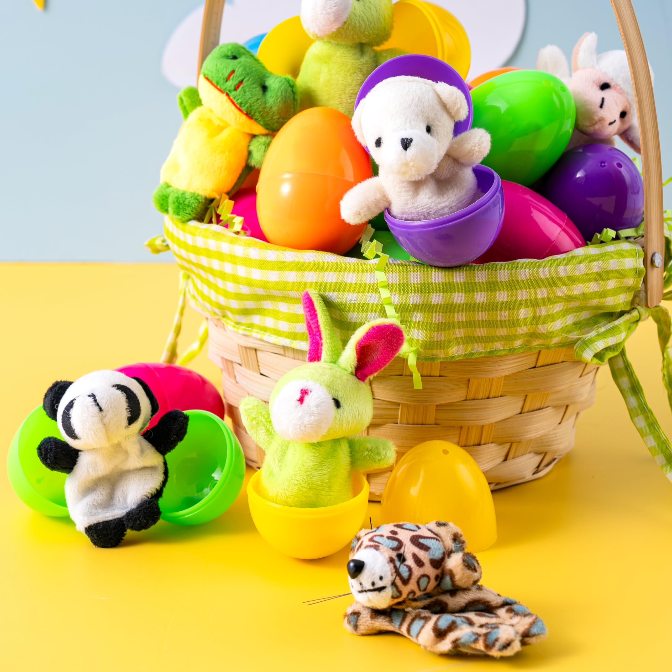 Foto 7 pulgar | Huevos De Pascua Rellenos Con Marionetas De Animales, 36 Unidades Para Niños - Venta Internacional.