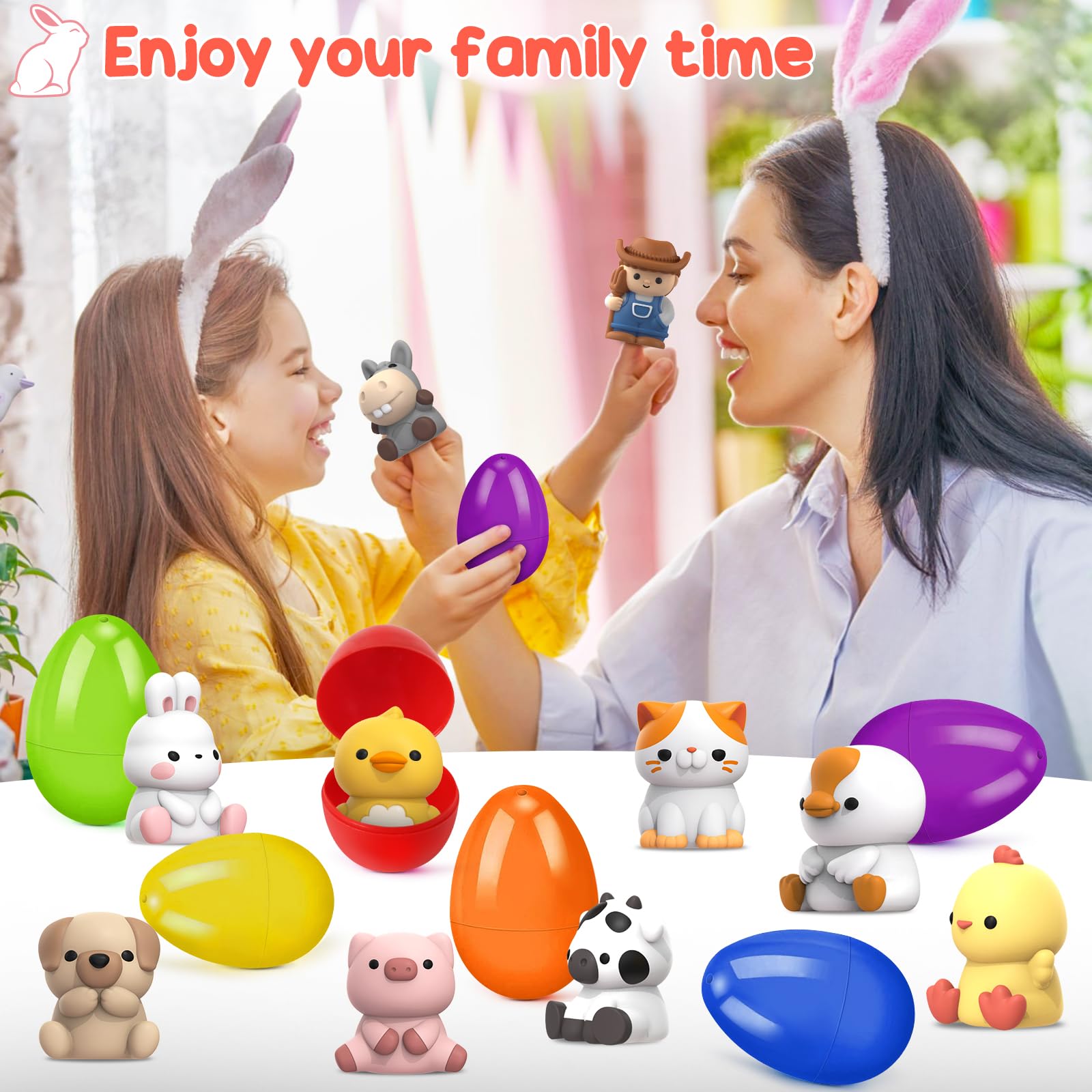 Foto 6 pulgar | Huevos De Pascua Con Marionetas Aurotops Para Niños, 12 Unidades - Venta Internacional.