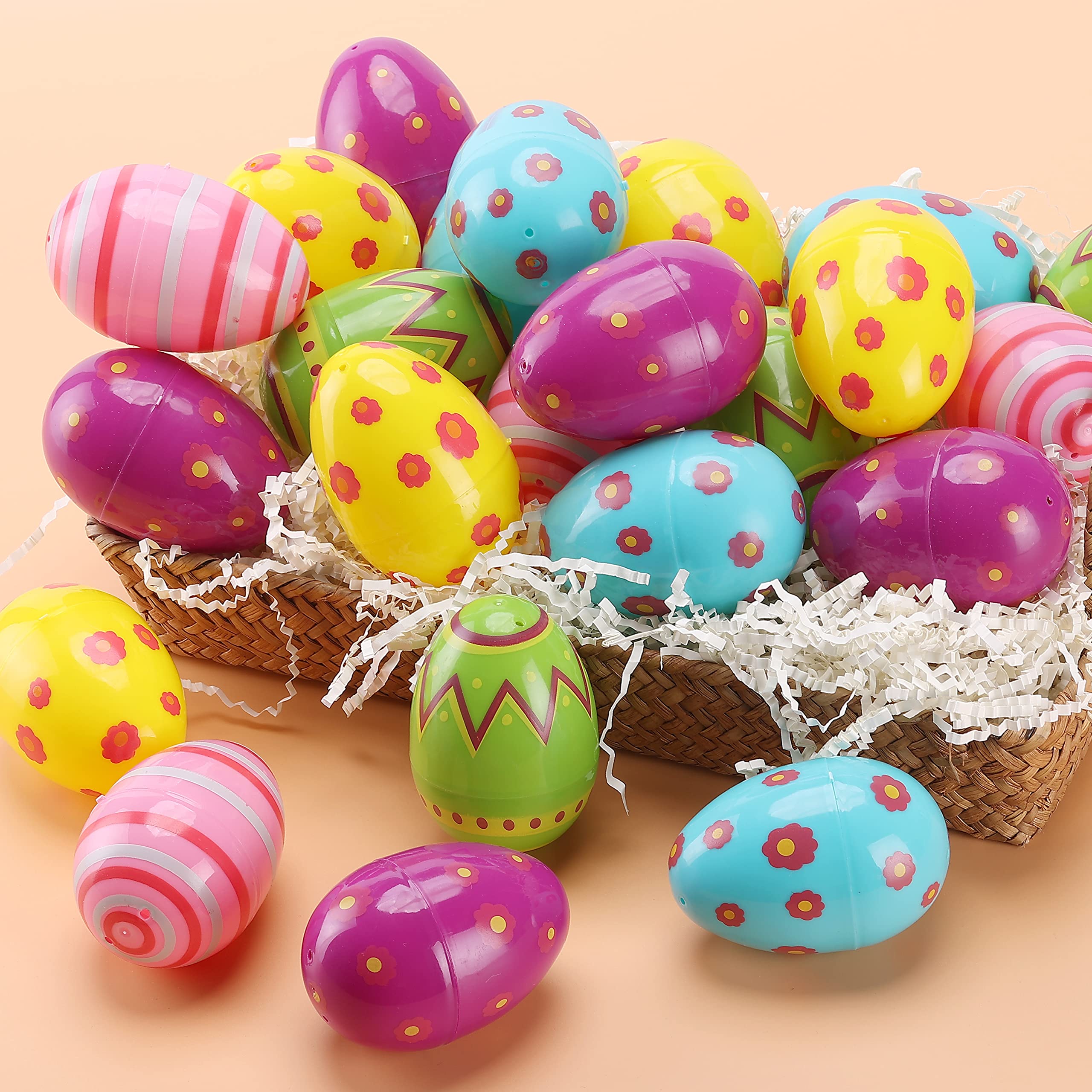 Foto 8 pulgar | Huevos De Pascua De Plástico Con Estampado Mr. Pen, Paquete De 30 Unidades, 7,6 Cm De Alto - Venta Internacional.