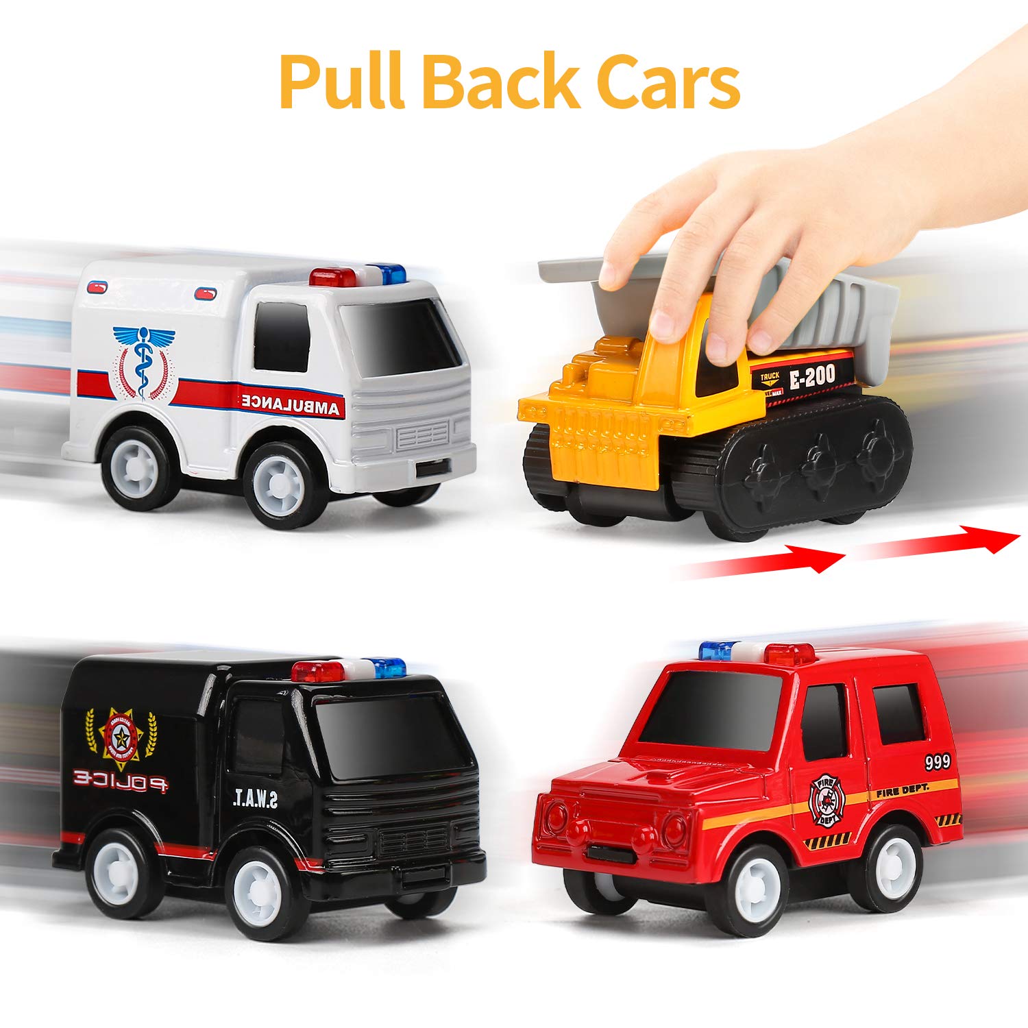 Foto 3 pulgar | Huevos De Pascua Rellenos Con Coches Retráctiles De Aleación, Paquete De 12 Unidades, Bonitas Piedras - Venta Inte