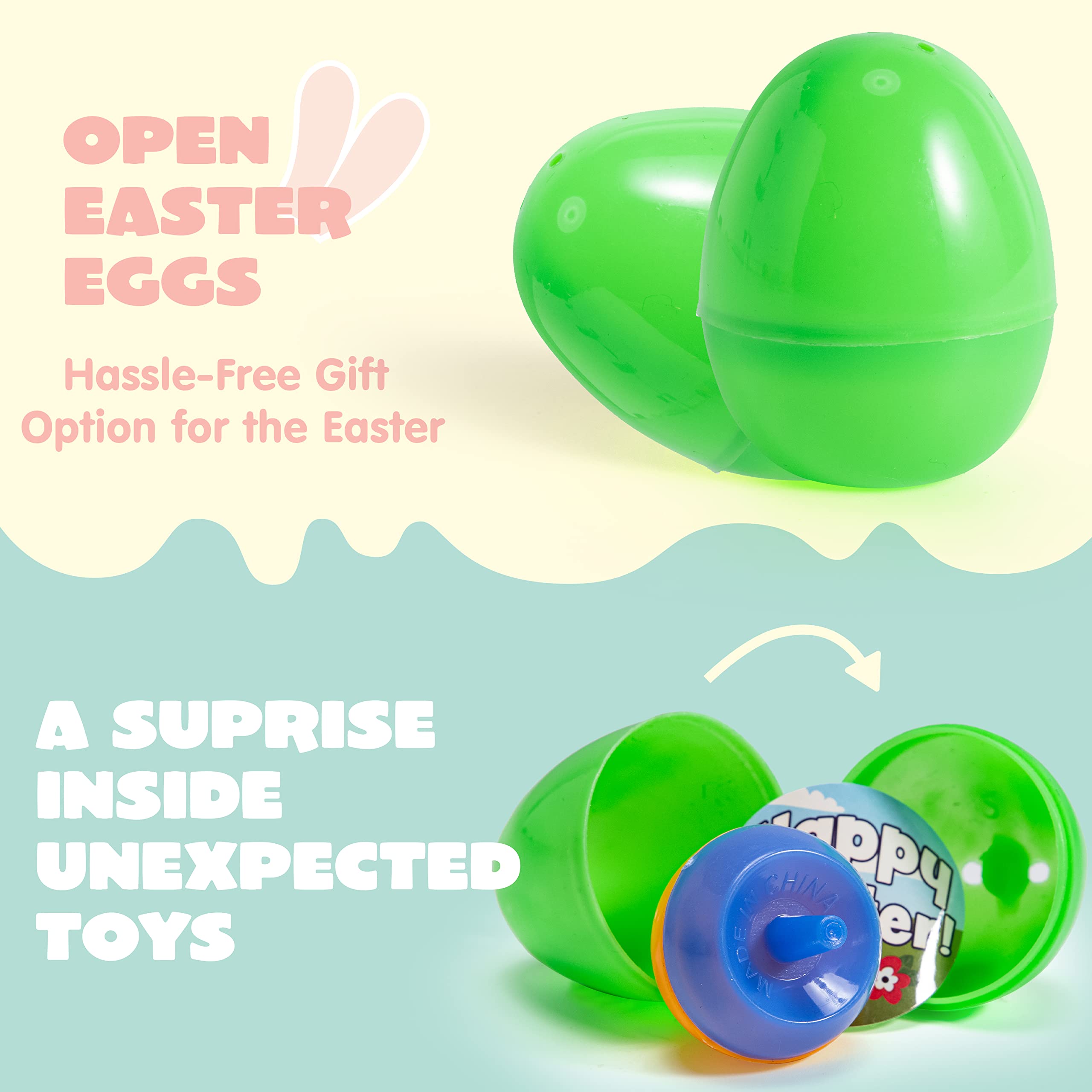 Foto 6 | Huevos De Pascua Precargados Joyin, 100 Unidades, Con Varios Juguetes Y Pegatinas - Venta Internacional.