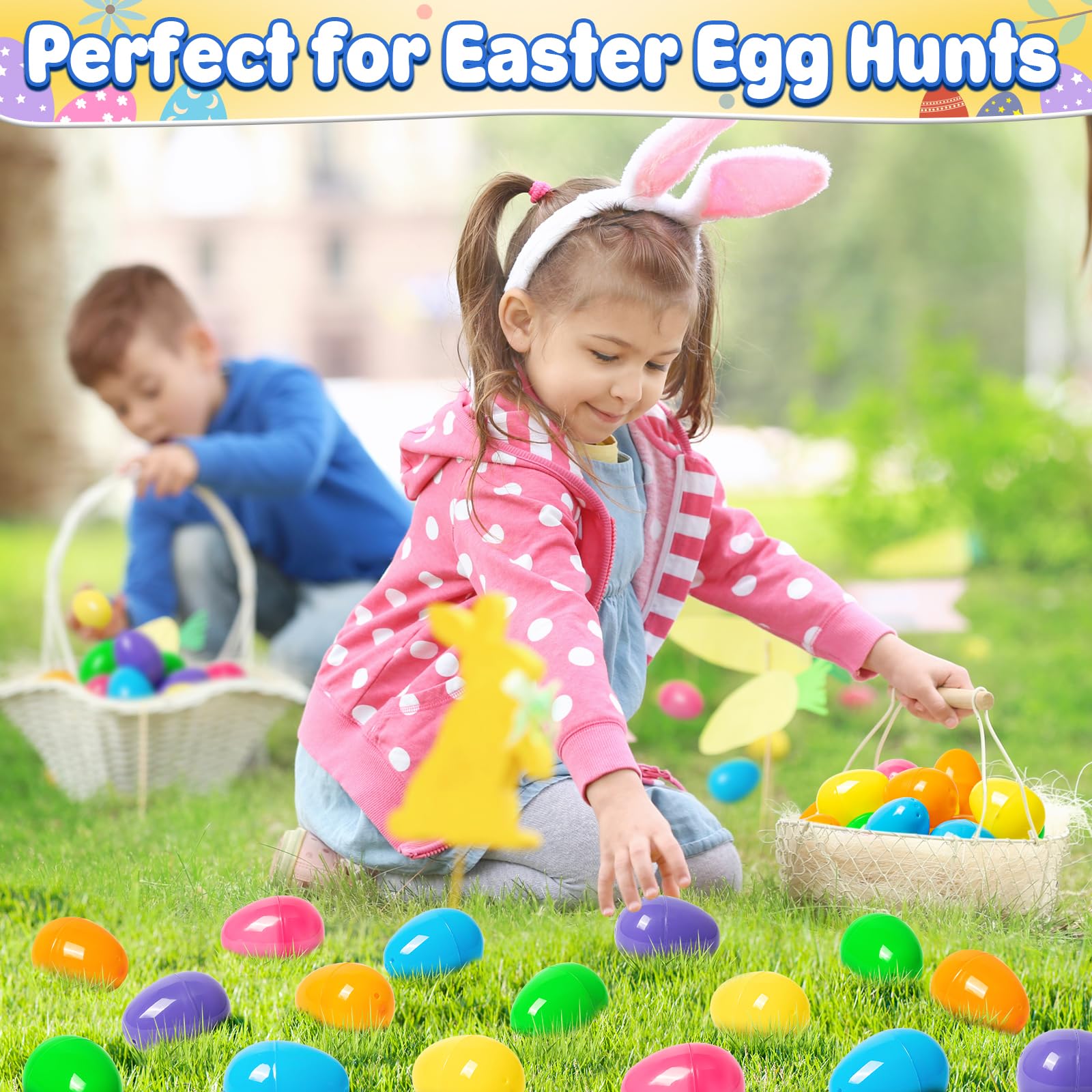 Foto 6 pulgar | Huevos De Pascua De Plástico V-opitos De 8 Cm, 36 Unidades, Rellenables A Granel Con Bisagra - Venta Internacional.