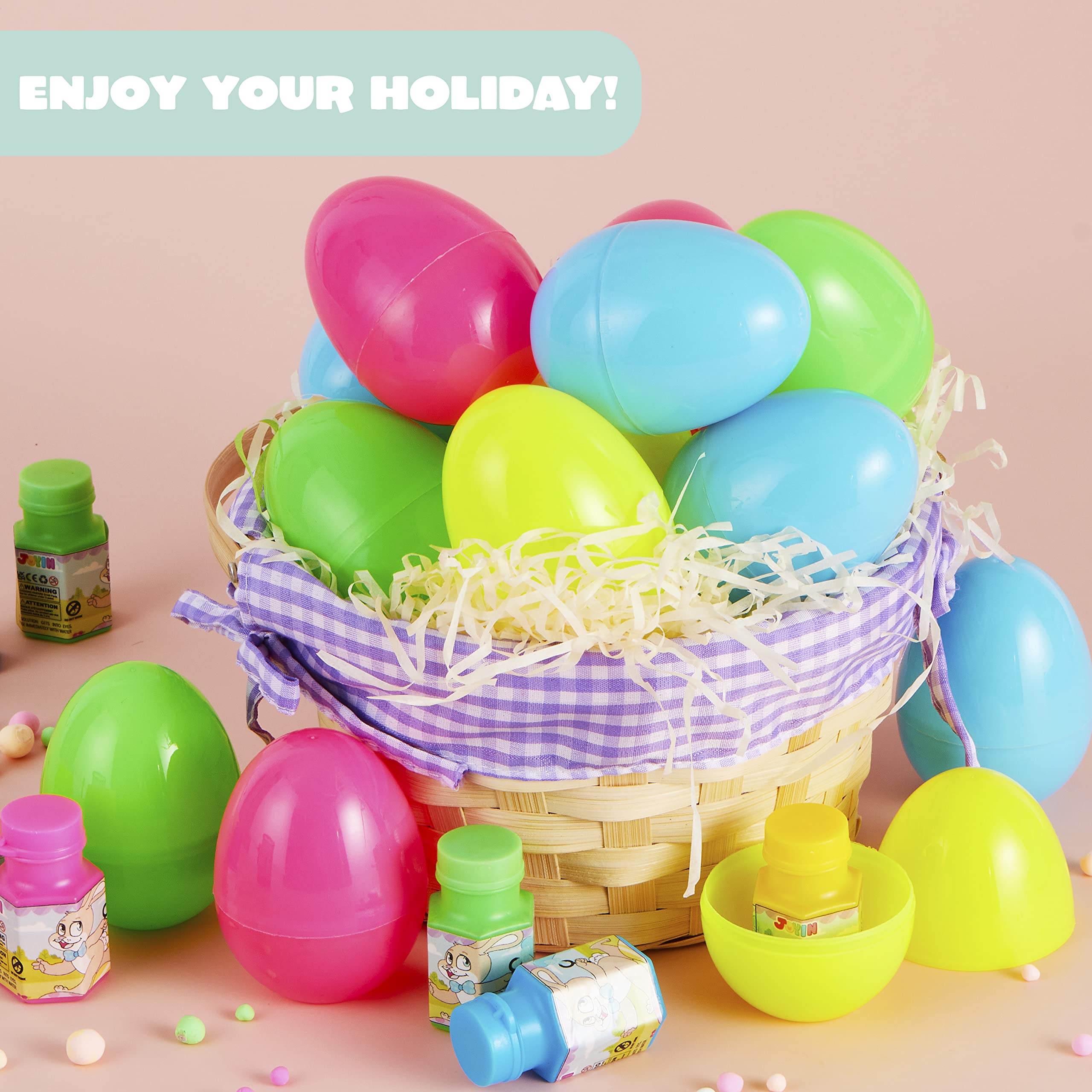 Foto 6 pulgar | Varitas De Burbujas Precargadas Con Forma De Huevos De Pascua, 24 Unidades, Para Niños Joyin - Venta Internacional.
