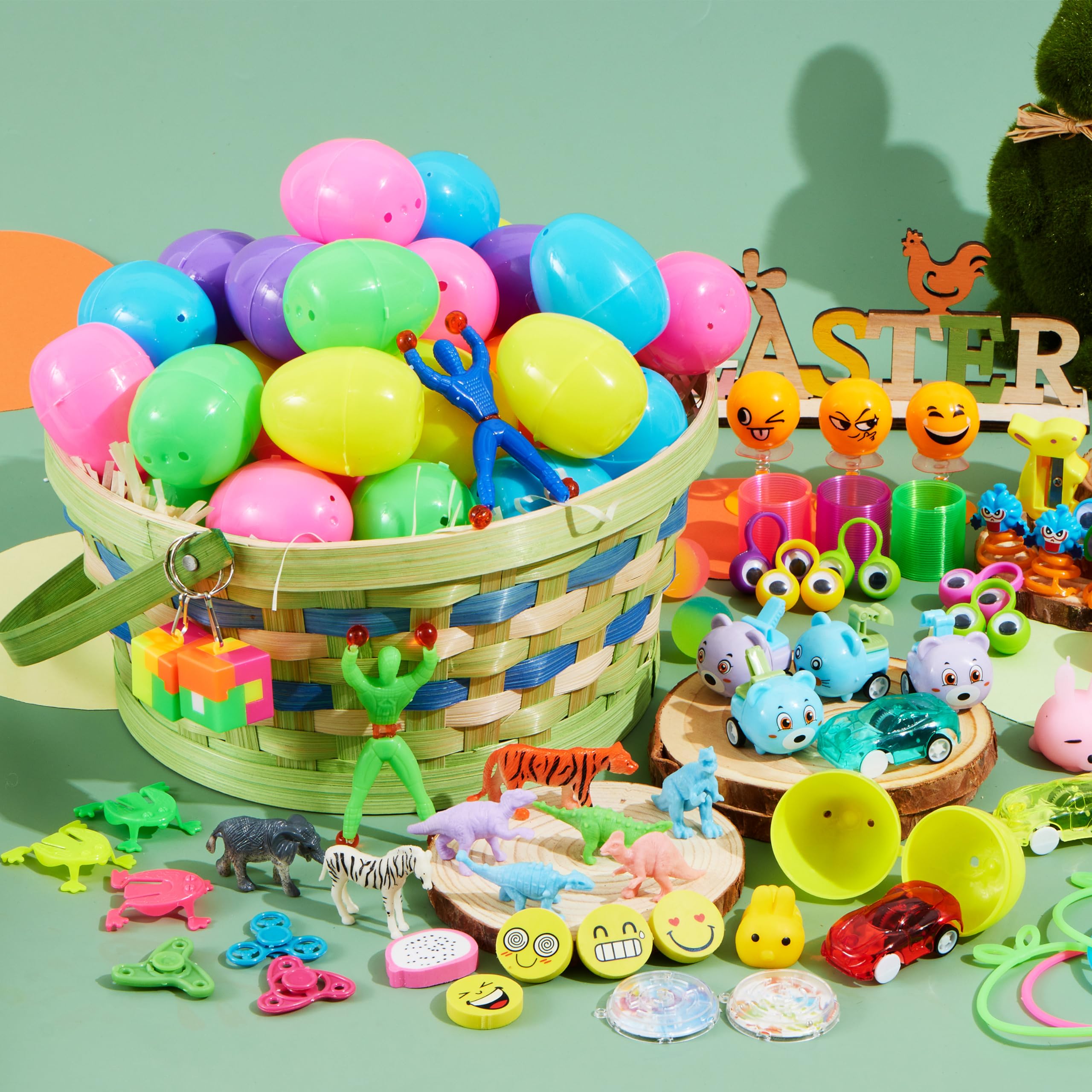 Foto 6 | Huevos De Pascua Precargados Joyin, 200 Unidades, Con Varios Juguetes - Venta Internacional.