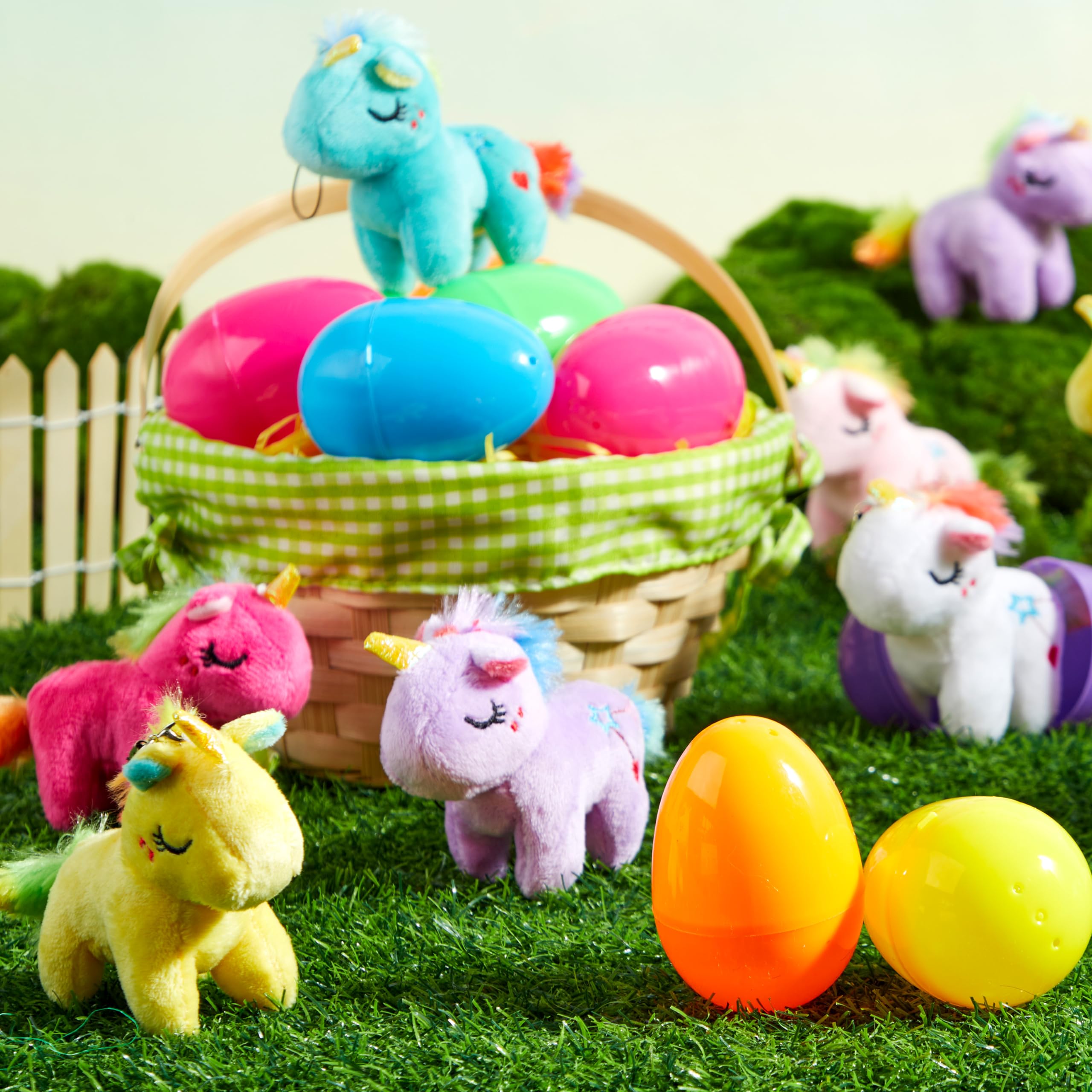 Foto 7 pulgar | Huevos De Pascua Rellenos De Joyin Con Unicornio De Peluche Para Niños, 12 Unidades - Venta Internacional.