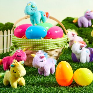 Foto 6 | Huevos De Pascua Rellenos De Joyin Con Unicornio De Peluche Para Niños, 12 Unidades - Venta Internacional.