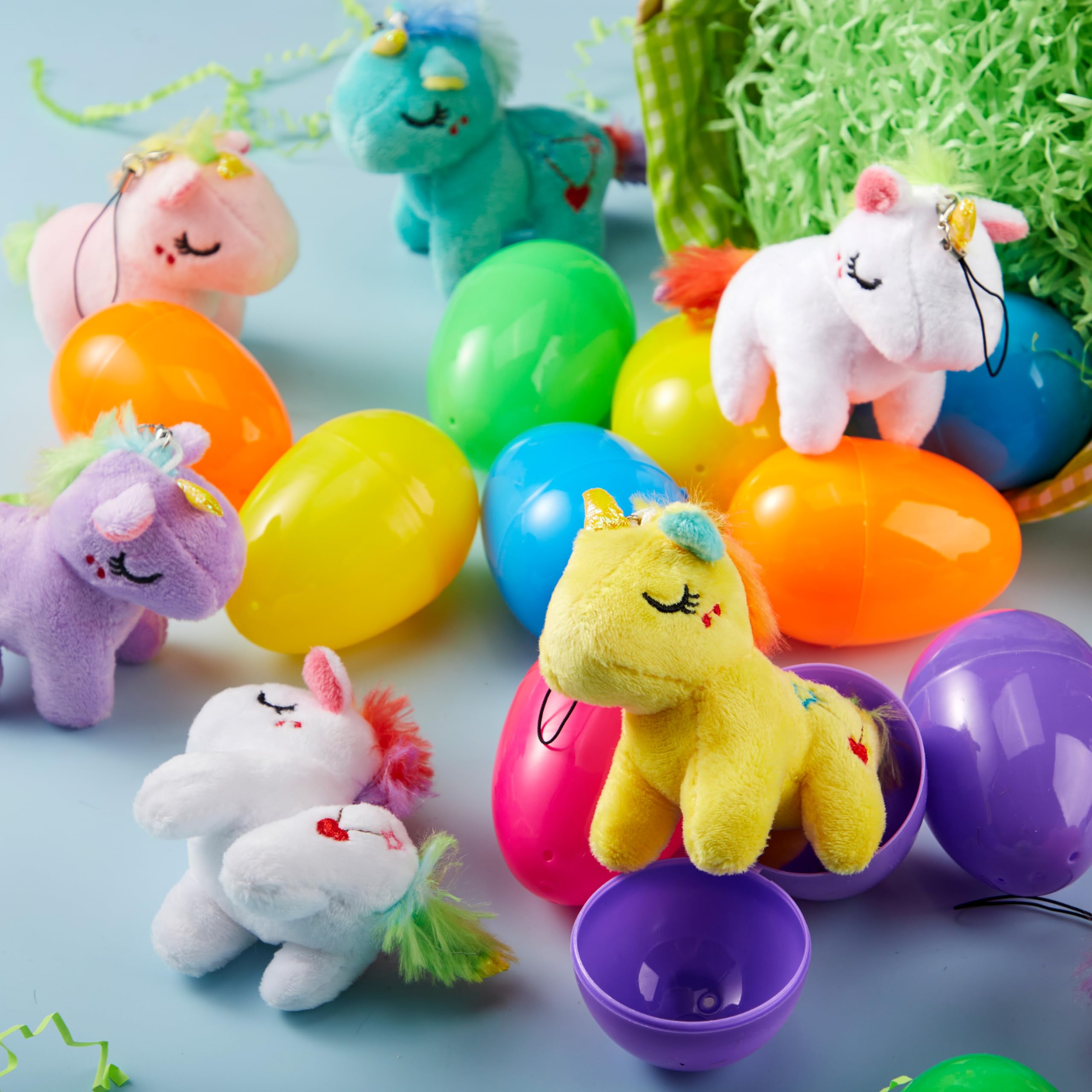 Foto 8 pulgar | Huevos De Pascua Rellenos De Joyin Con Unicornio De Peluche Para Niños, 12 Unidades - Venta Internacional.