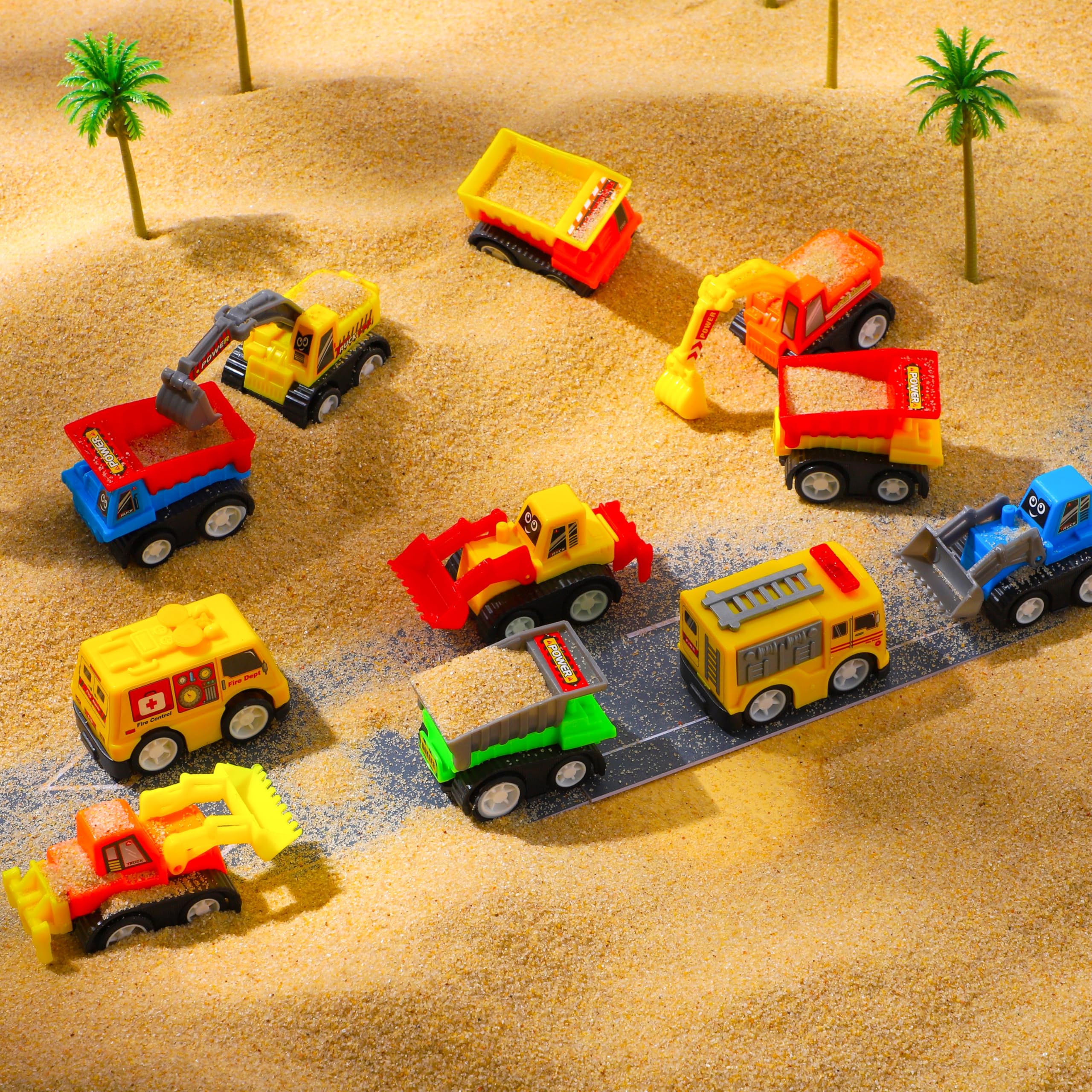 Foto 5 | Huevos De Pascua Rellenos Con Ruedas Retráctiles Para Coches De Construcción, 24 Unidades Joyin - Venta Internacional.