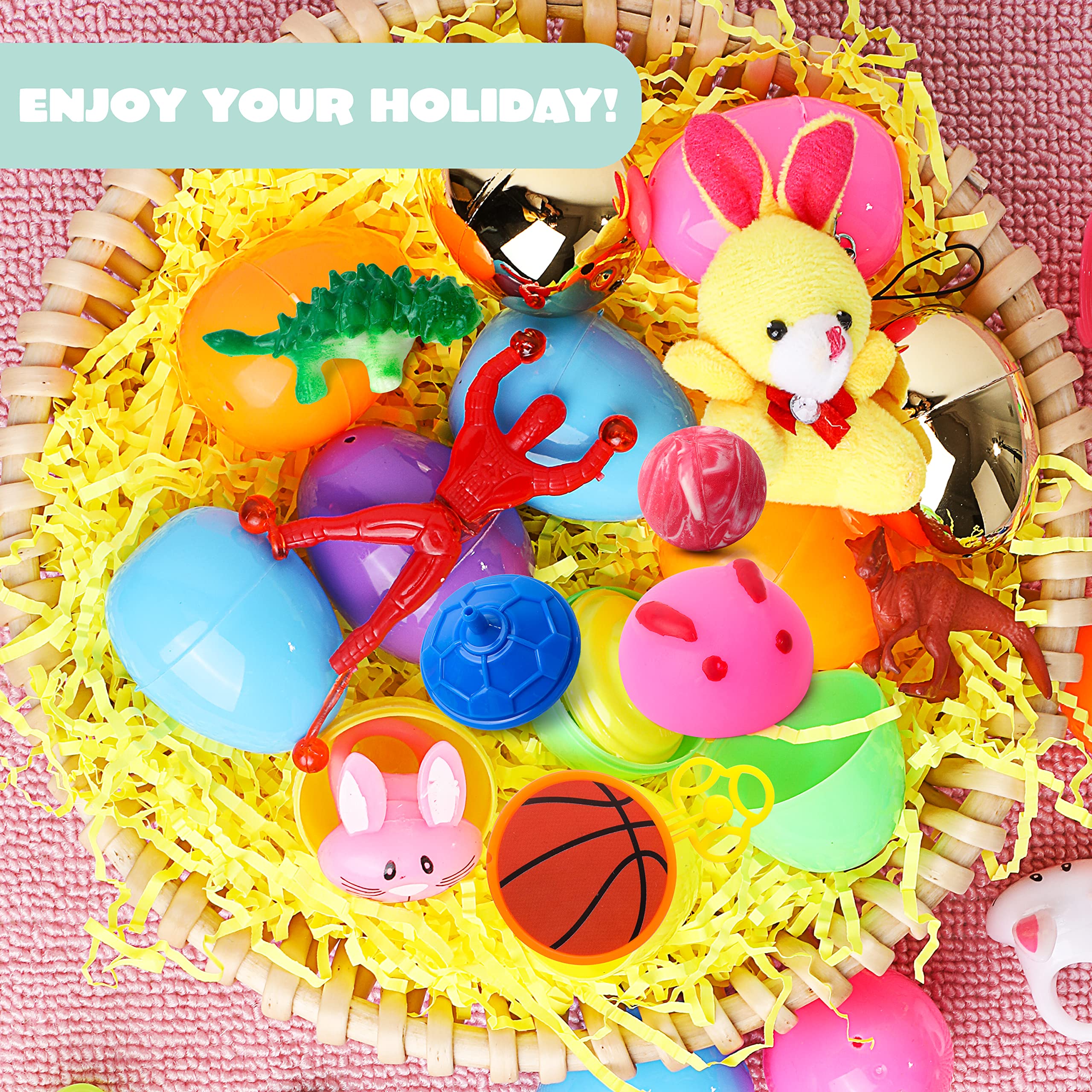 Foto 5 pulgar | Huevos De Pascua Precargados Joyin, 50 Unidades Con Relleno Toys For Hunt - Venta Internacional.