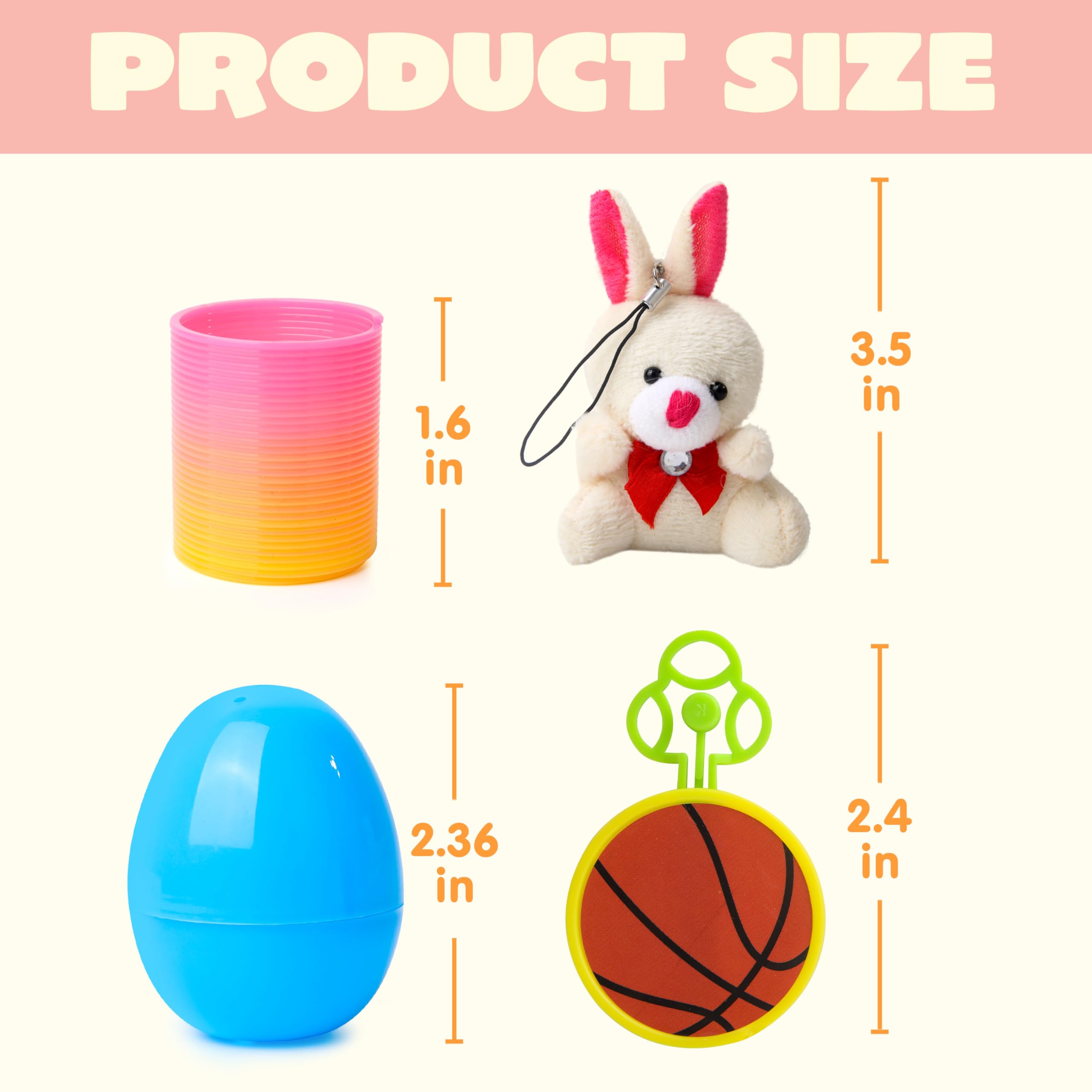 Foto 6 pulgar | Huevos De Pascua Precargados Joyin, 50 Unidades Con Relleno Toys For Hunt - Venta Internacional.