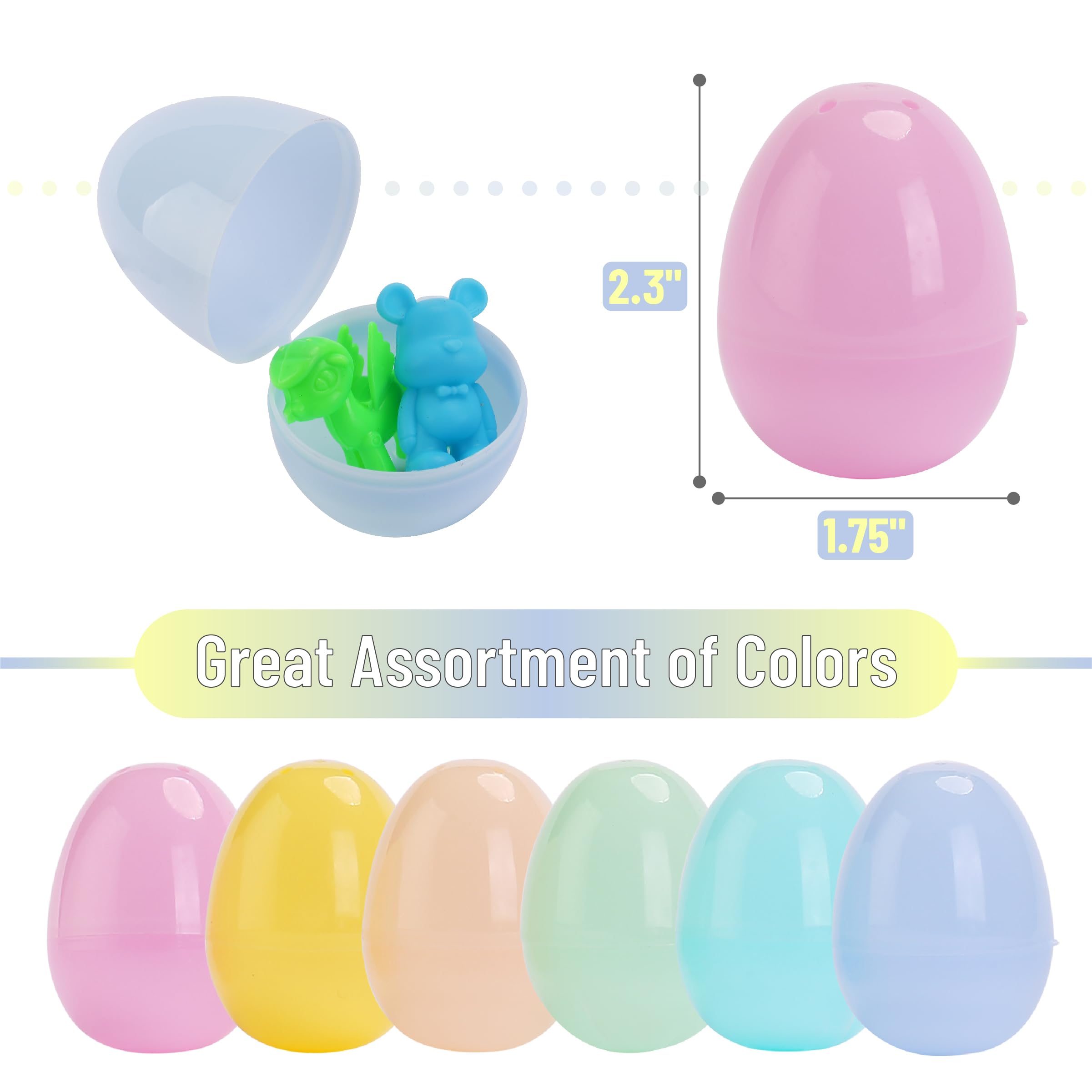 Foto 5 pulgar | Huevos De Pascua Mr. Pen Rellenables, Paquete De 48 Unidades, 6 Colores, 5,8 Cm, Plástico - Venta Internacional.