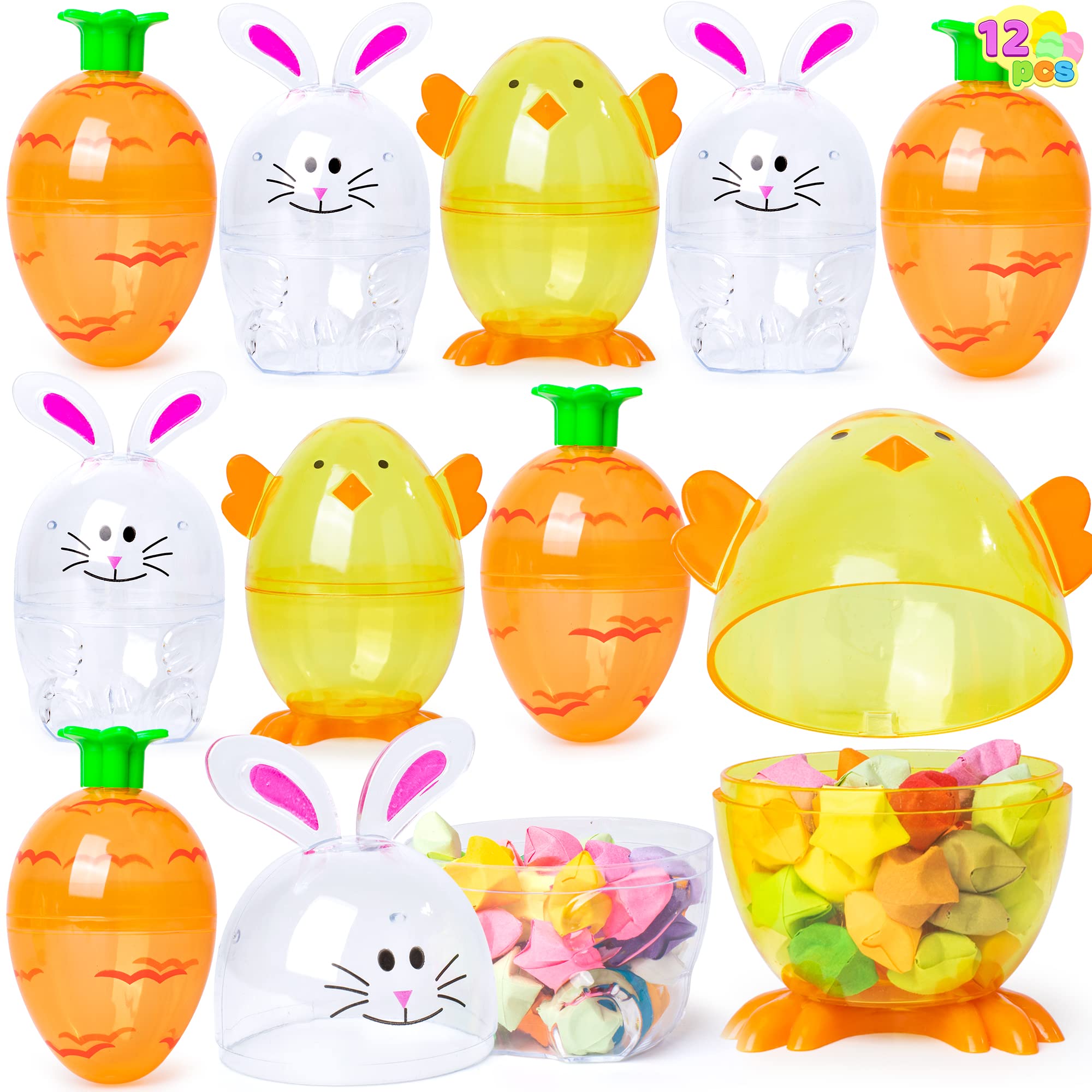 Foto 2 pulgar | Huevos De Pascua Con Forma De Conejito, Novedosos, Joyin, 12 Unidades - Venta Internacional.