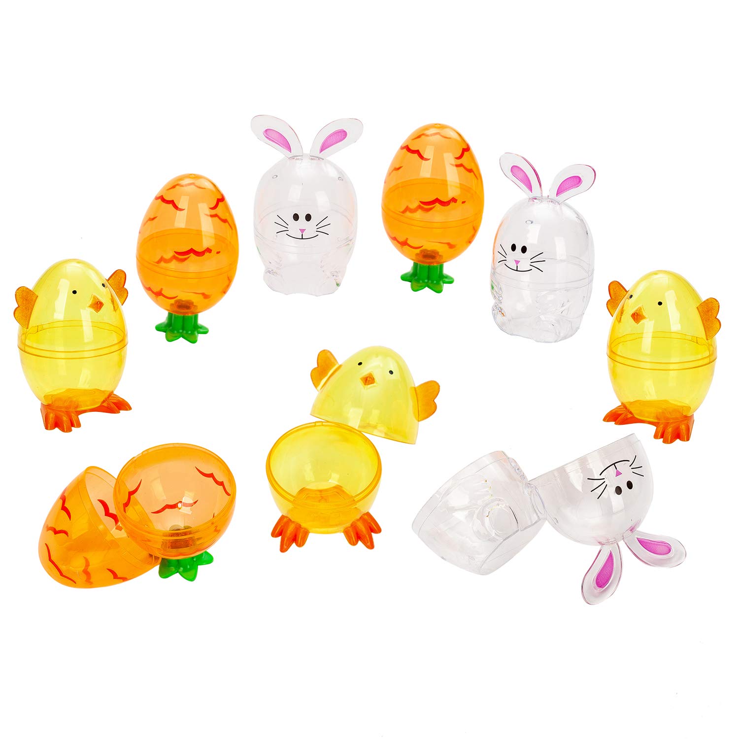 Foto 3 pulgar | Huevos De Pascua Con Forma De Conejito, Novedosos, Joyin, 12 Unidades - Venta Internacional.