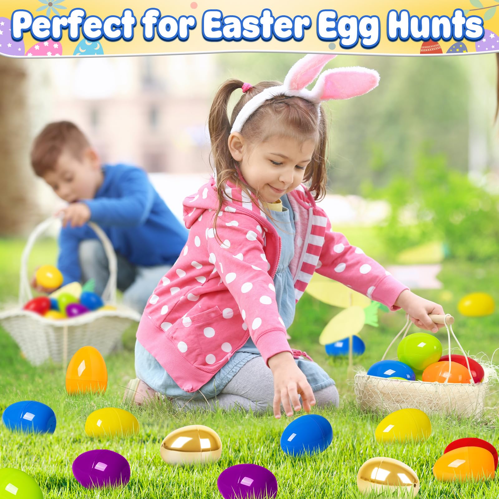 Foto 7 pulgar | Huevos De Pascua V-opitos, Grandes, Rellenables, De Plástico, 9 Cm, 38 Unidades, 7 Colores - Venta Internacional.