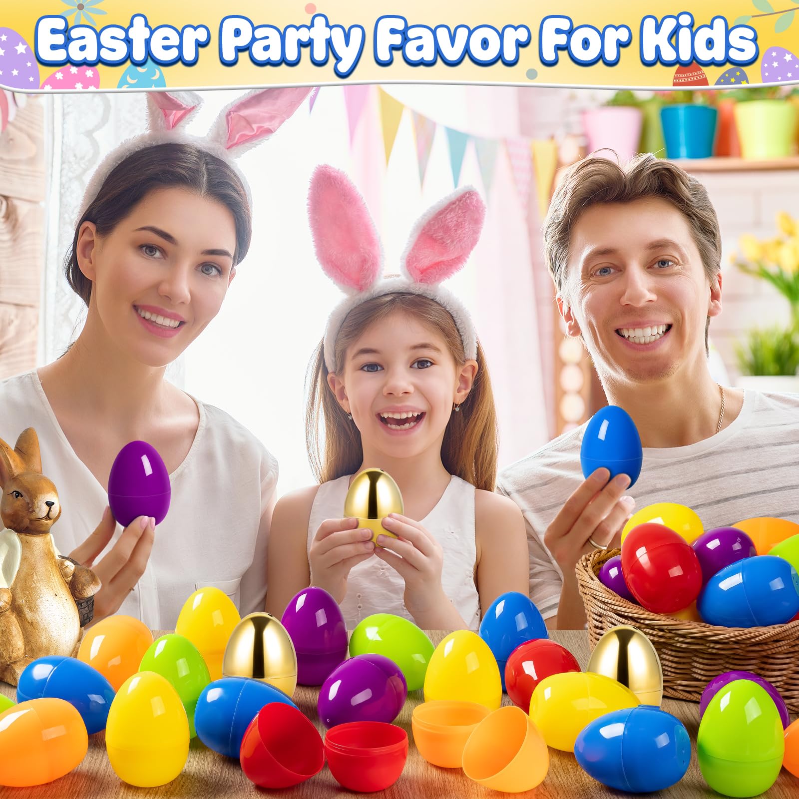 Foto 8 pulgar | Huevos De Pascua V-opitos, Grandes, Rellenables, De Plástico, 9 Cm, 38 Unidades, 7 Colores - Venta Internacional.