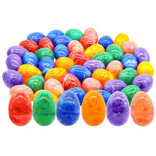 Foto 1 | Huevos De Pascua De Plástico Joyin Con Estampado Iridiscente, 30 Unidades, 8 Cm De Alto - Venta Internacional.