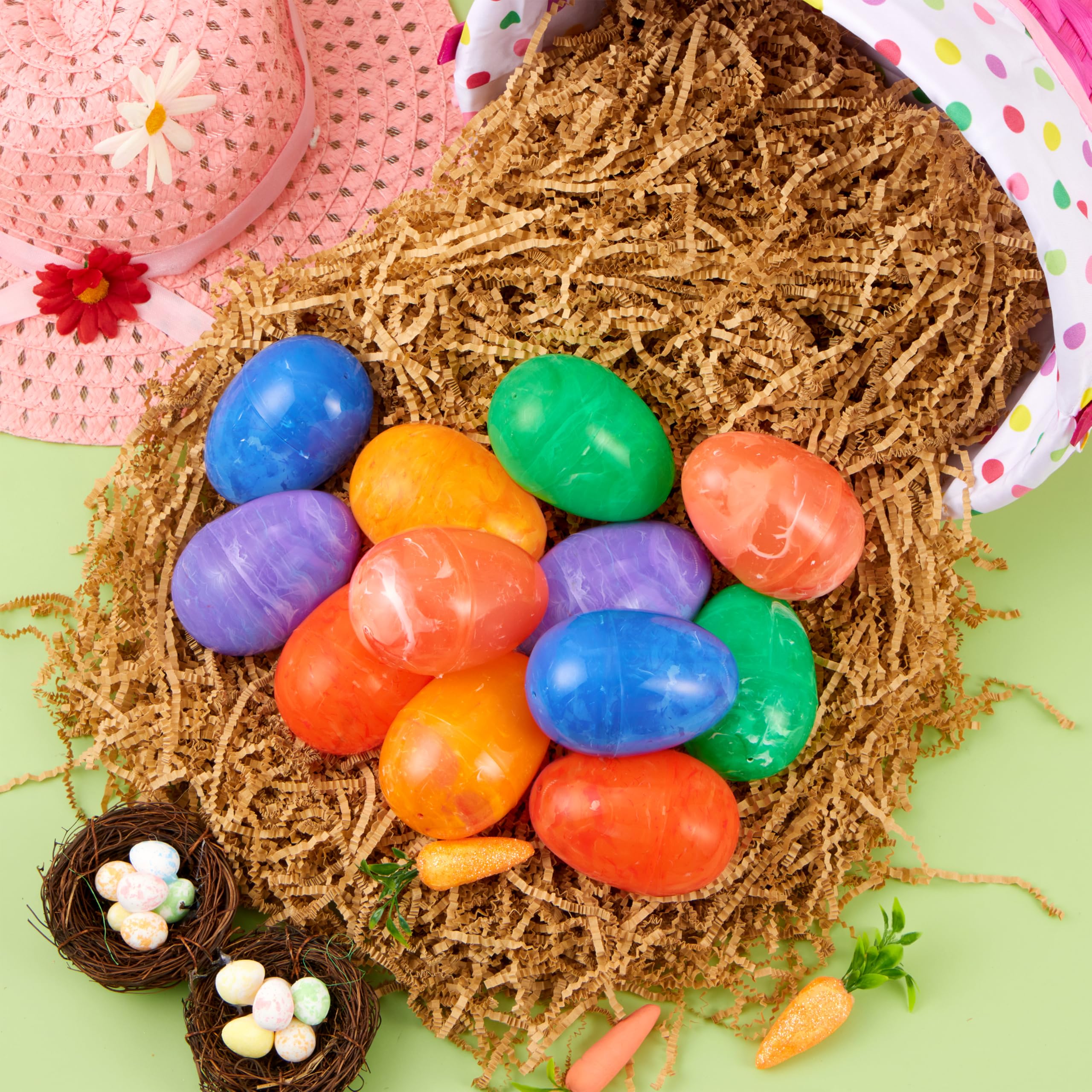 Foto 7 pulgar | Huevos De Pascua De Plástico Joyin Con Estampado Iridiscente, 30 Unidades, 8 Cm De Alto - Venta Internacional.