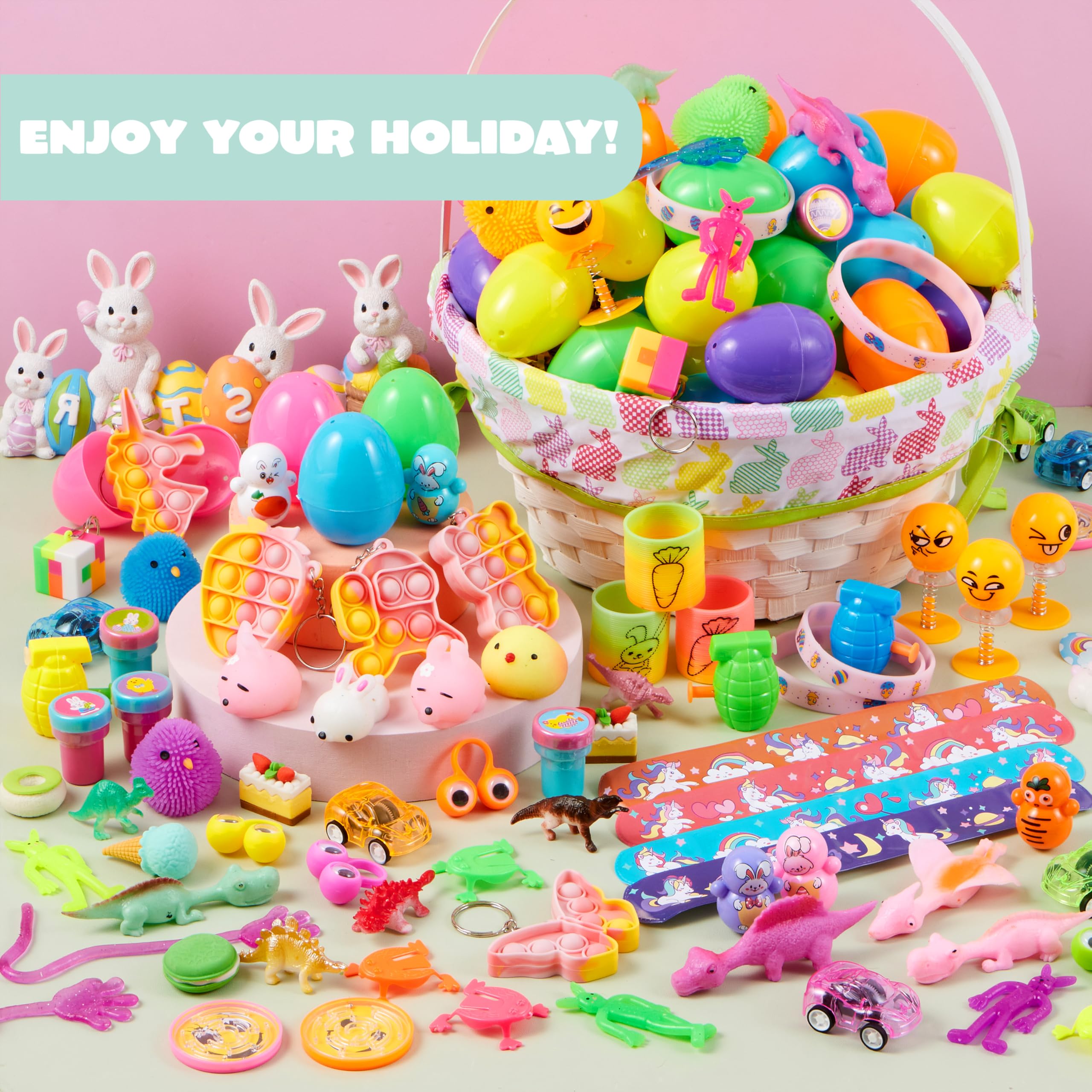 Foto 7 pulgar | Huevos De Pascua Precargados Joyin, 100 Unidades, Con Juguetes Novedosos - Venta Internacional.