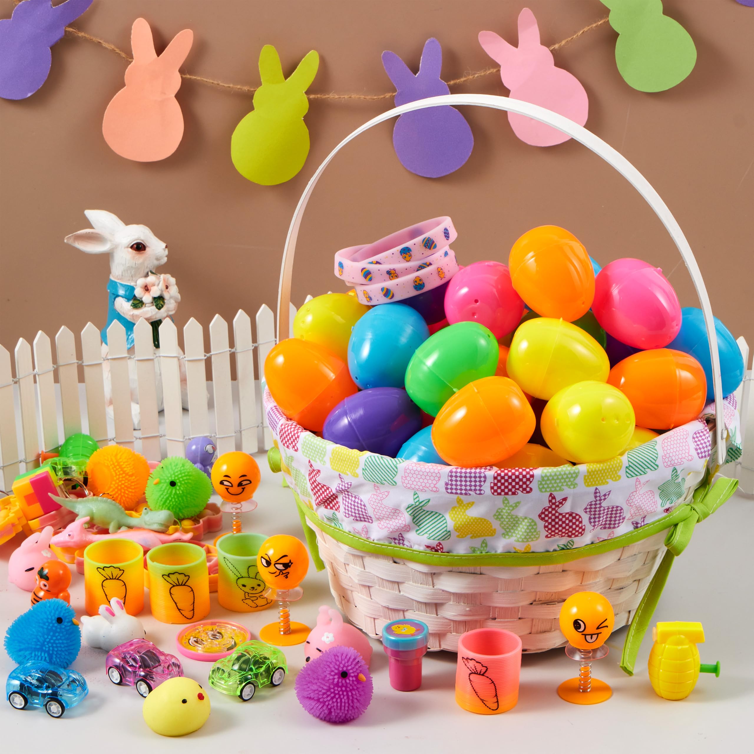 Foto 8 pulgar | Huevos De Pascua Precargados Joyin, 100 Unidades, Con Juguetes Novedosos - Venta Internacional.
