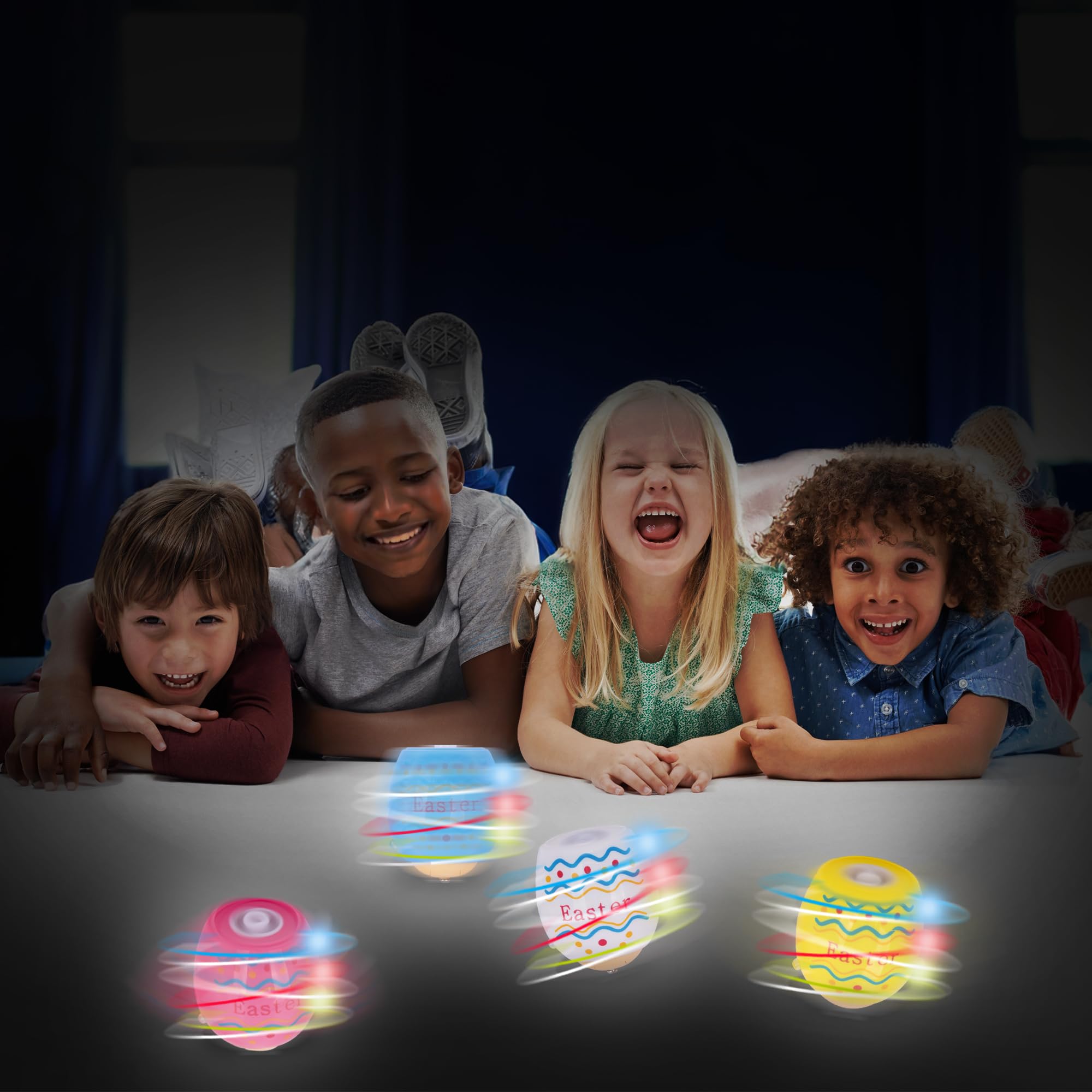 Foto 7 | Set De 12 Peoncillos Con Forma De Huevo De Pascua Artcreativity Para Niños - Venta Internacional.
