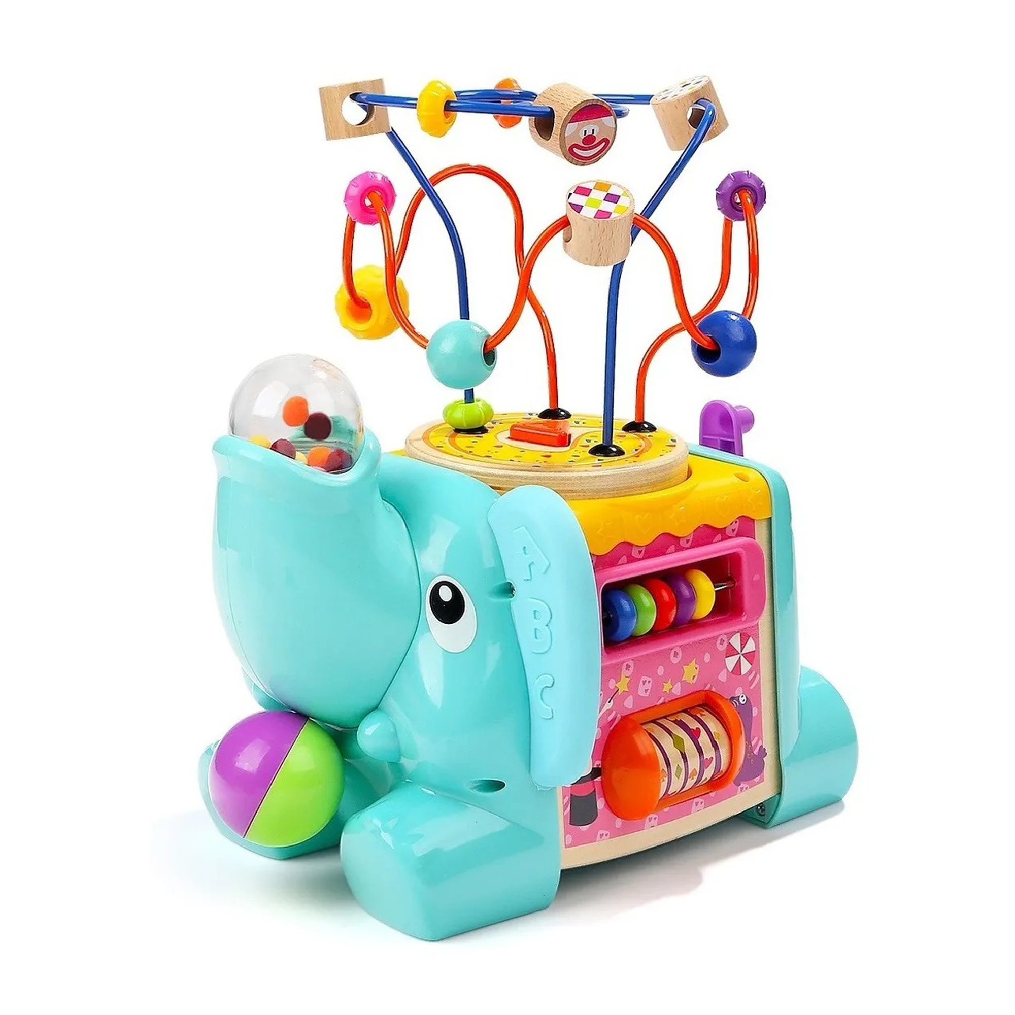 Juego Didáctico Elefante 5 Actividades Topbright Multicolor