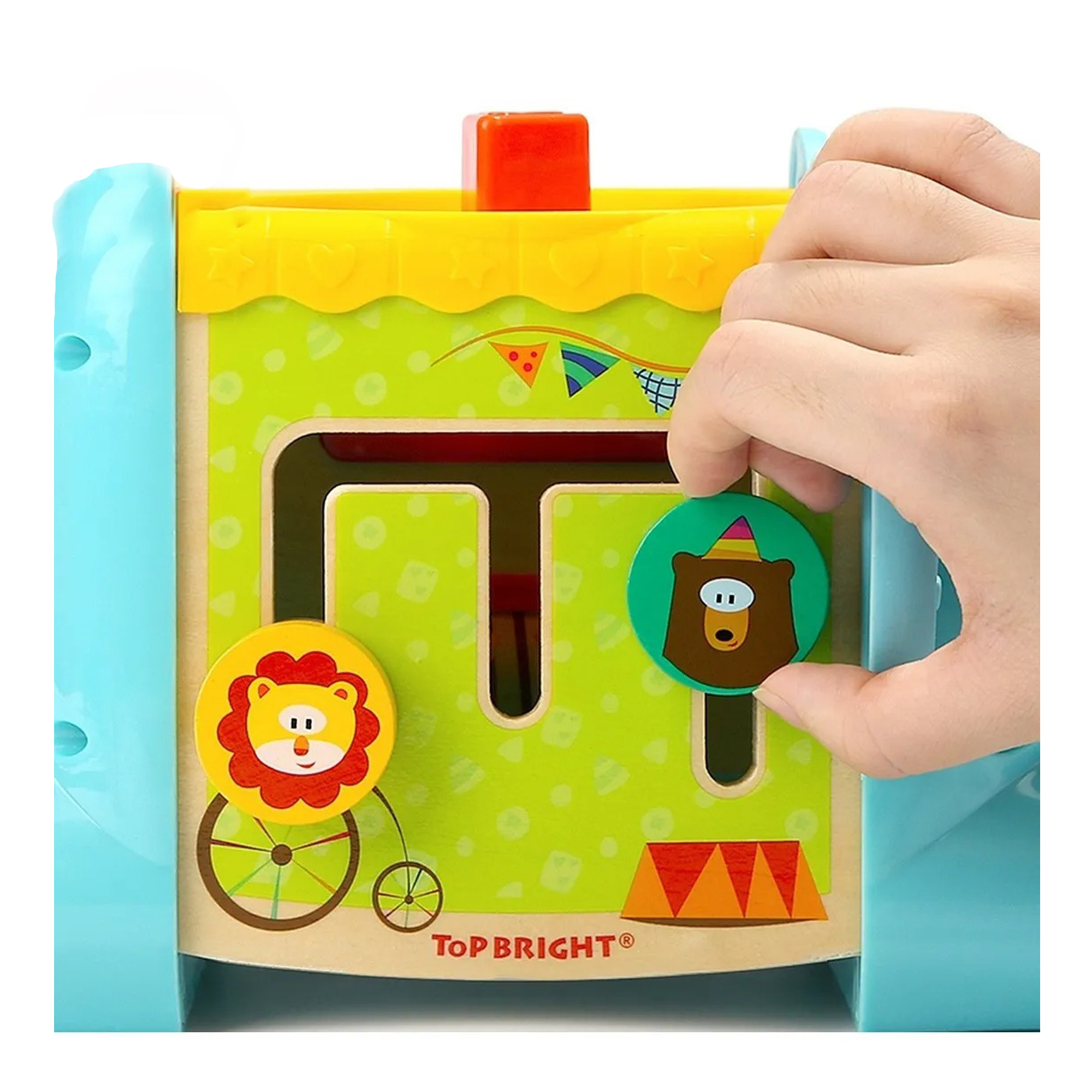 Foto 3 | Juego Didáctico Elefante 5 Actividades Topbright Multicolor
