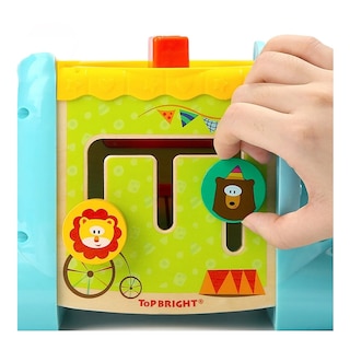 Foto 3 | Juego Didáctico Elefante 5 Actividades Topbright Multicolor