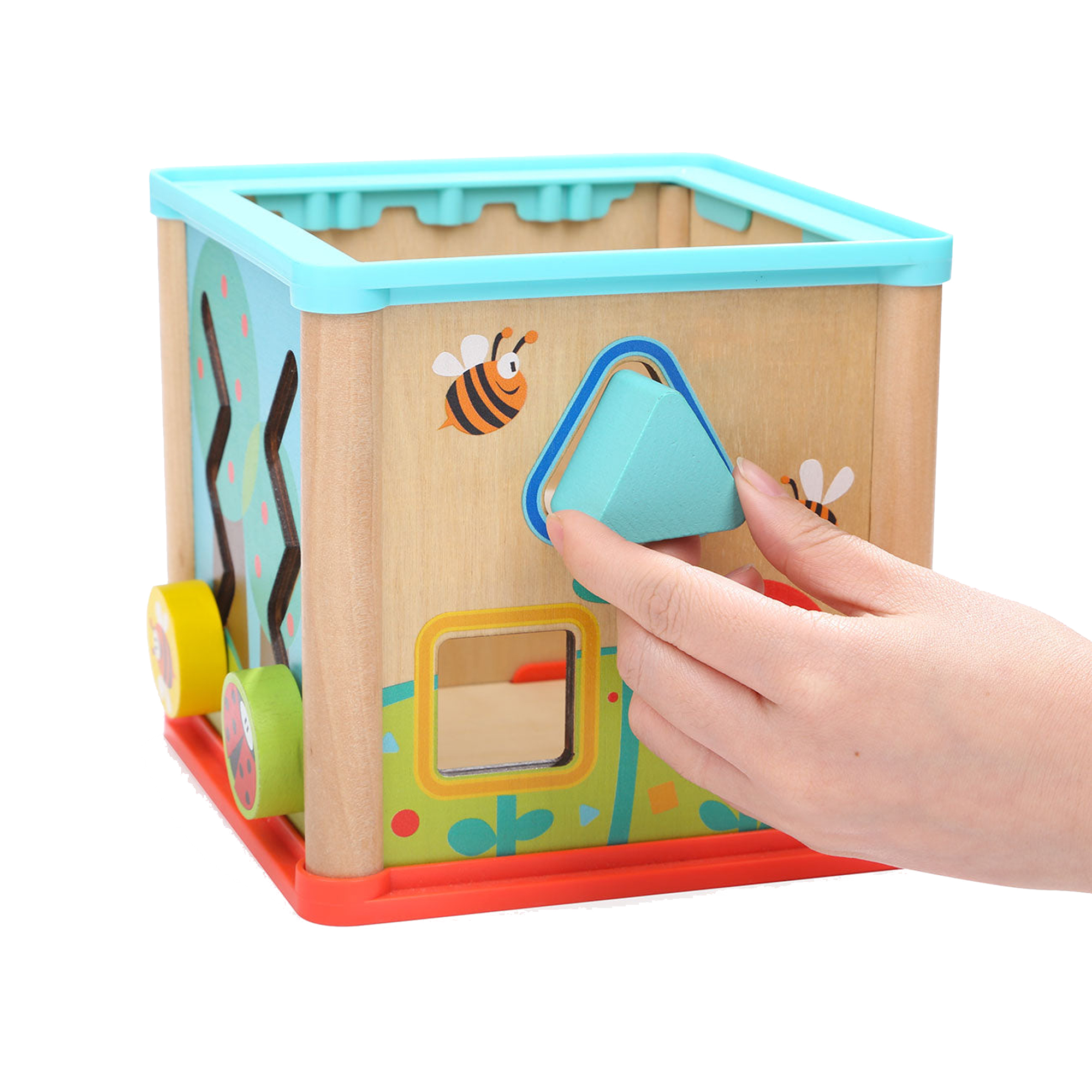 Foto 4 pulgar | Juego Didáctico de Cubo para Jardín 5 en 1 Topbright Multicolor