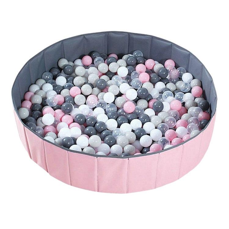 Alberca de Pelotas color Rosa Plegable para Bebés Infantil