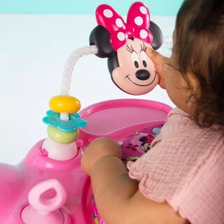Foto 7 | Brincolín Bright Starts Peekaboo Minnie Multiactividades con Luz