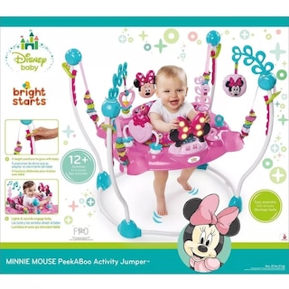 Foto 8 | Brincolín Bright Starts Peekaboo Minnie Multiactividades con Luz