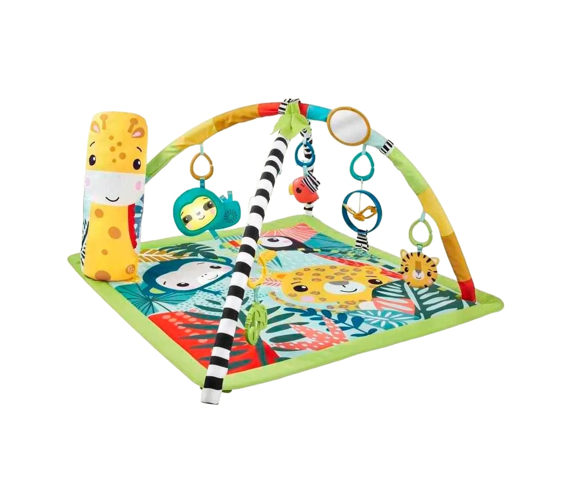 Gimnasio Animalitos De Selva 3 En 1 Fisher-price Multicolor para Bebés $3,279