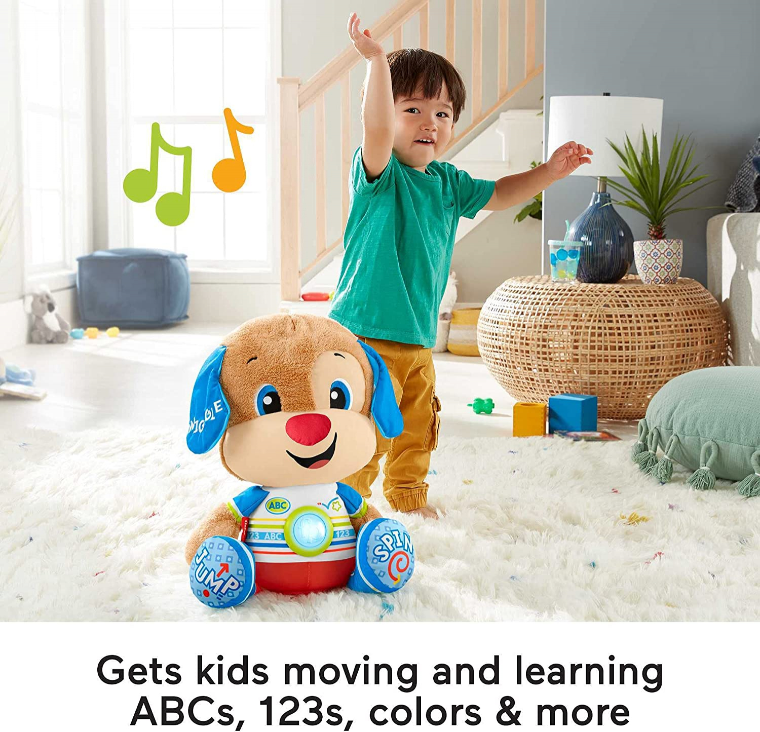Foto 8 pulgar | Venta Internacional - Peluche Musical Grande Laugh & Learn So Big Puppy De Fisher