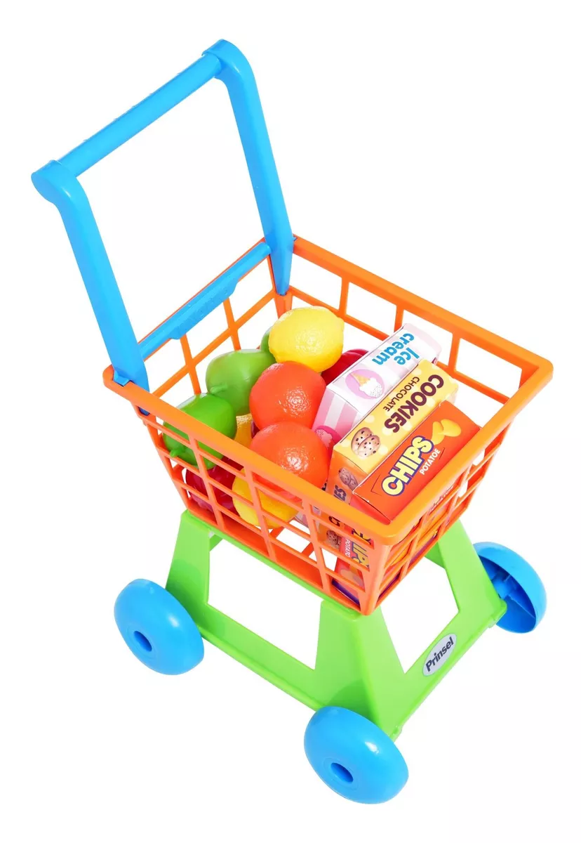 Foto 3 pulgar | Carrito de Supermercado Prinsel Trolley con Accesorios