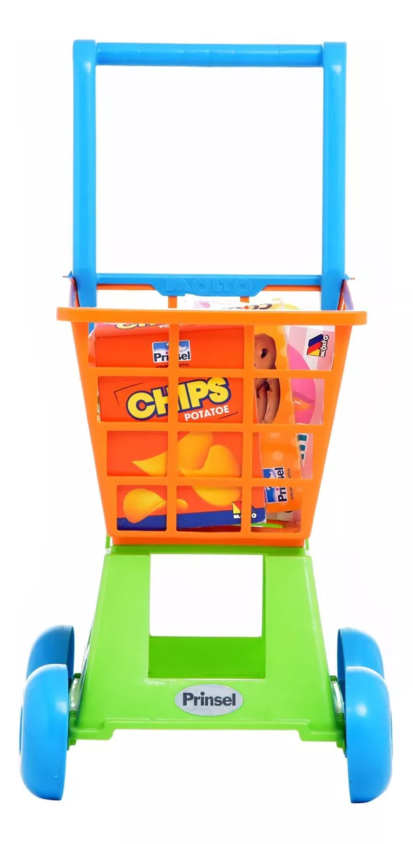 Foto 5 pulgar | Carrito de Supermercado Prinsel Trolley con Accesorios