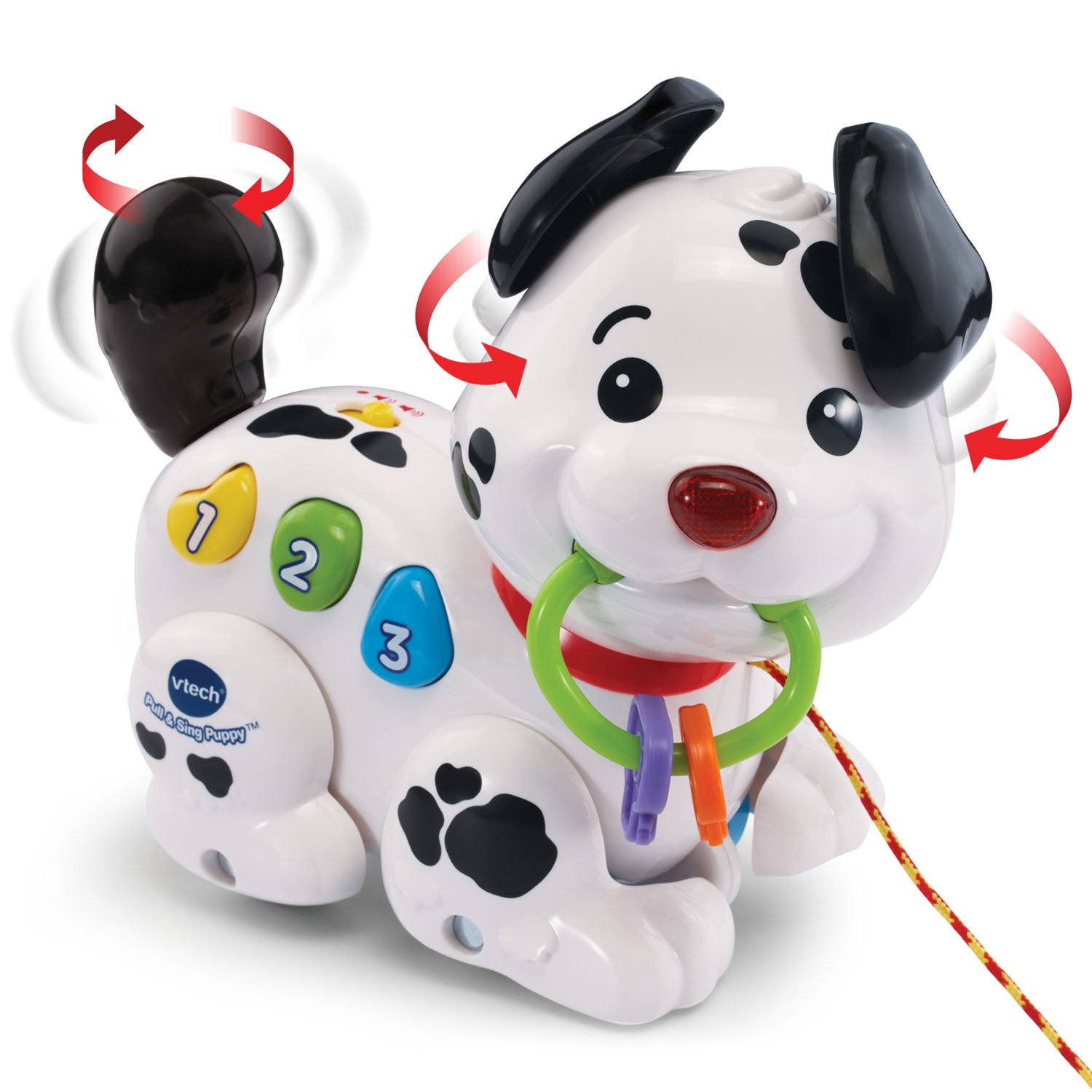 Foto 4 pulgar | Juguete Vtech Pull And Sing Puppy Con Luces, Sonidos Y Música - Venta Internacional.
