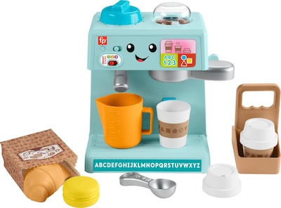 Foto 1 | Cafetera de Juguete Fisher-price Laugh & Learn para Niños Pequeños - Venta Internacional