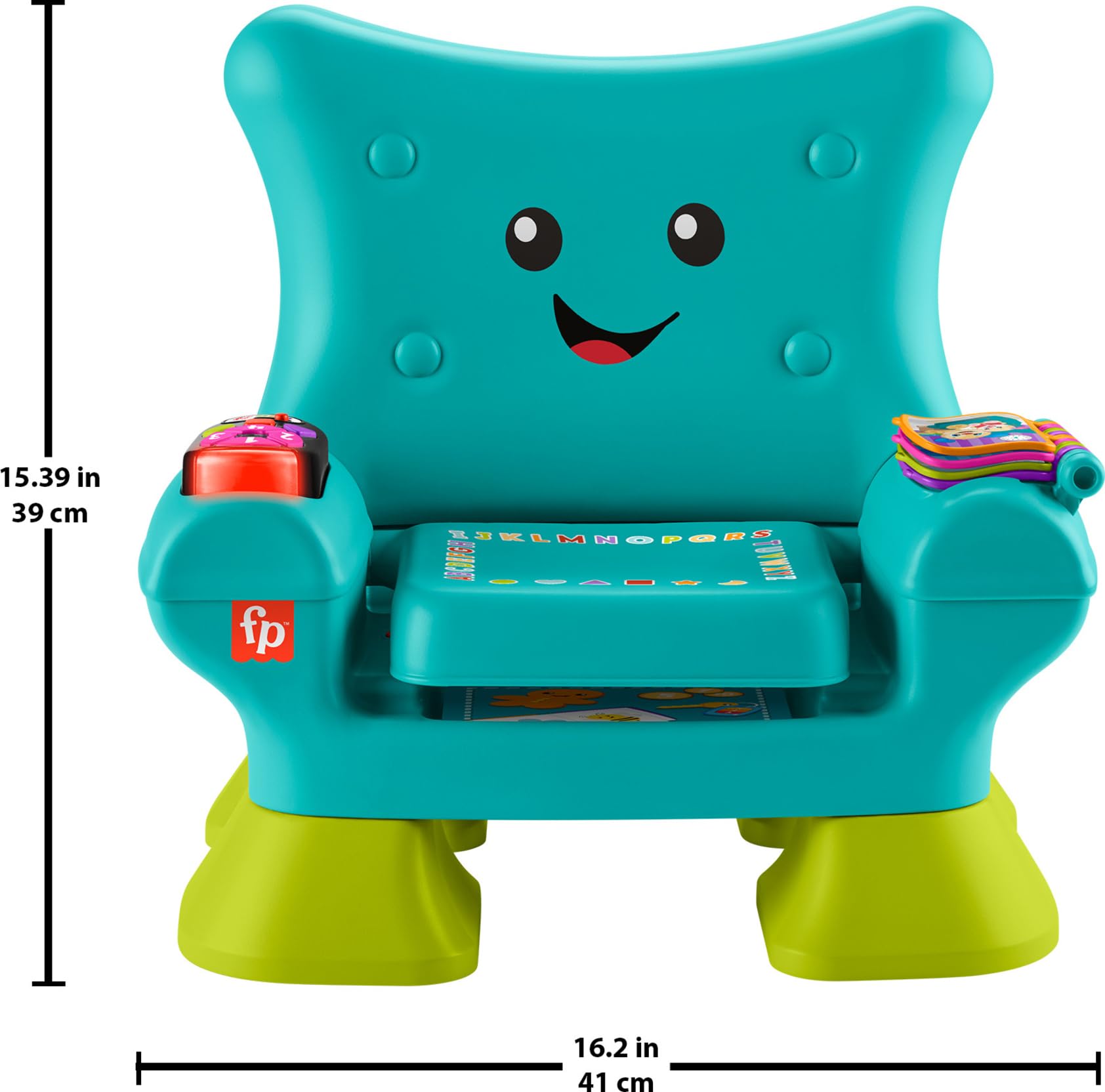 Foto 5 | Juguete De Aprendizaje Para Niños Pequeños Fisher-price Laugh & Learn Silla Verde - Venta Internacional